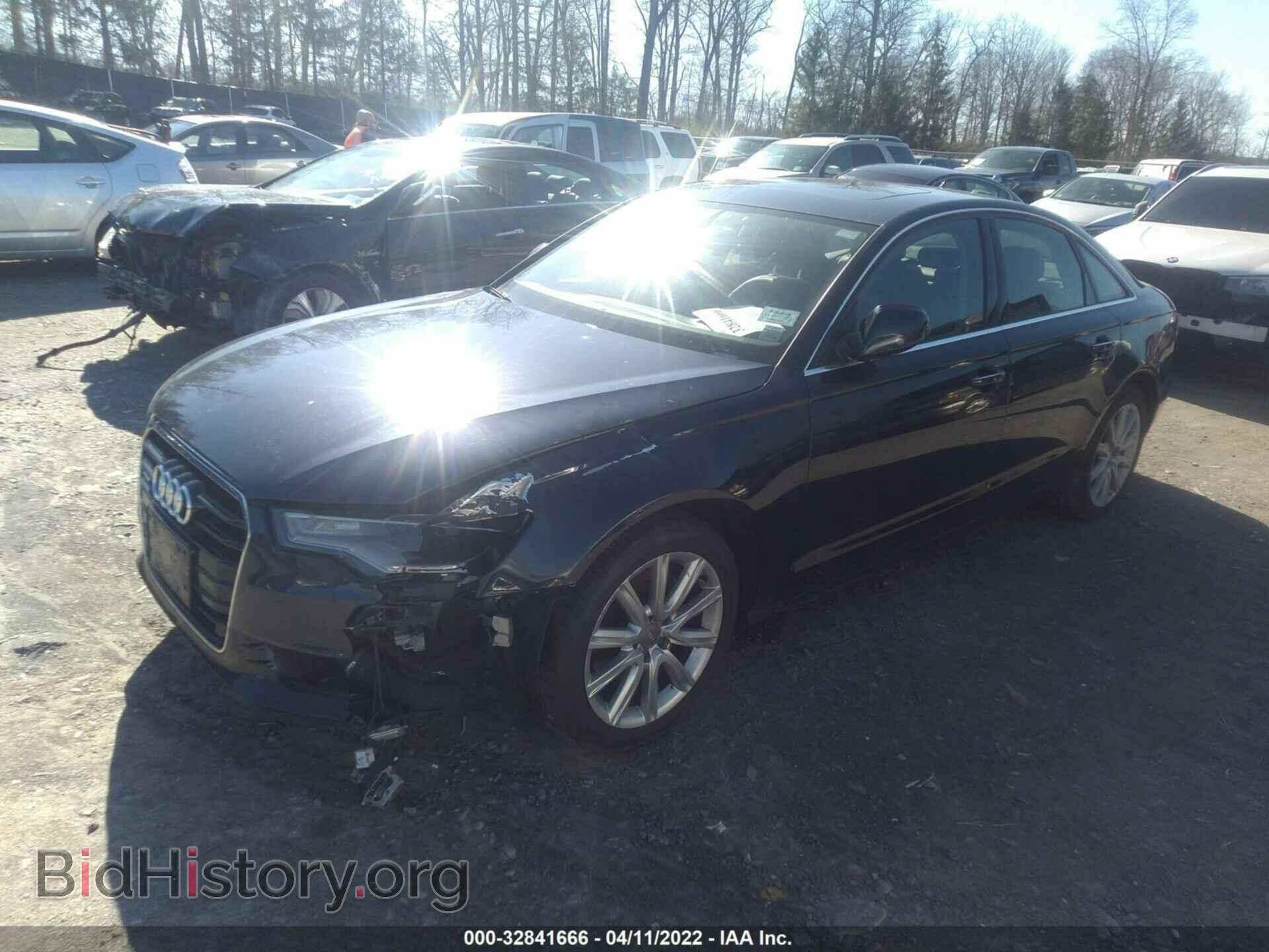 2013 AUDI A6 - VIN: WAUGFAFC4DN078212 - Фото 2
