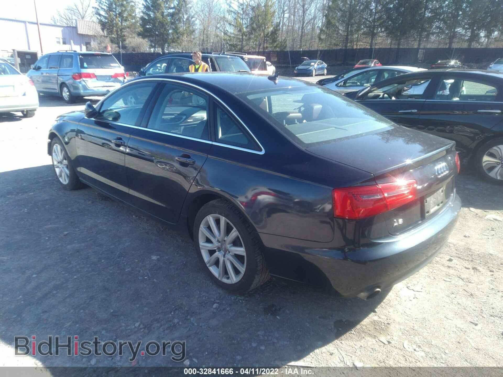 2013 AUDI A6 - VIN: WAUGFAFC4DN078212 - Фото 3
