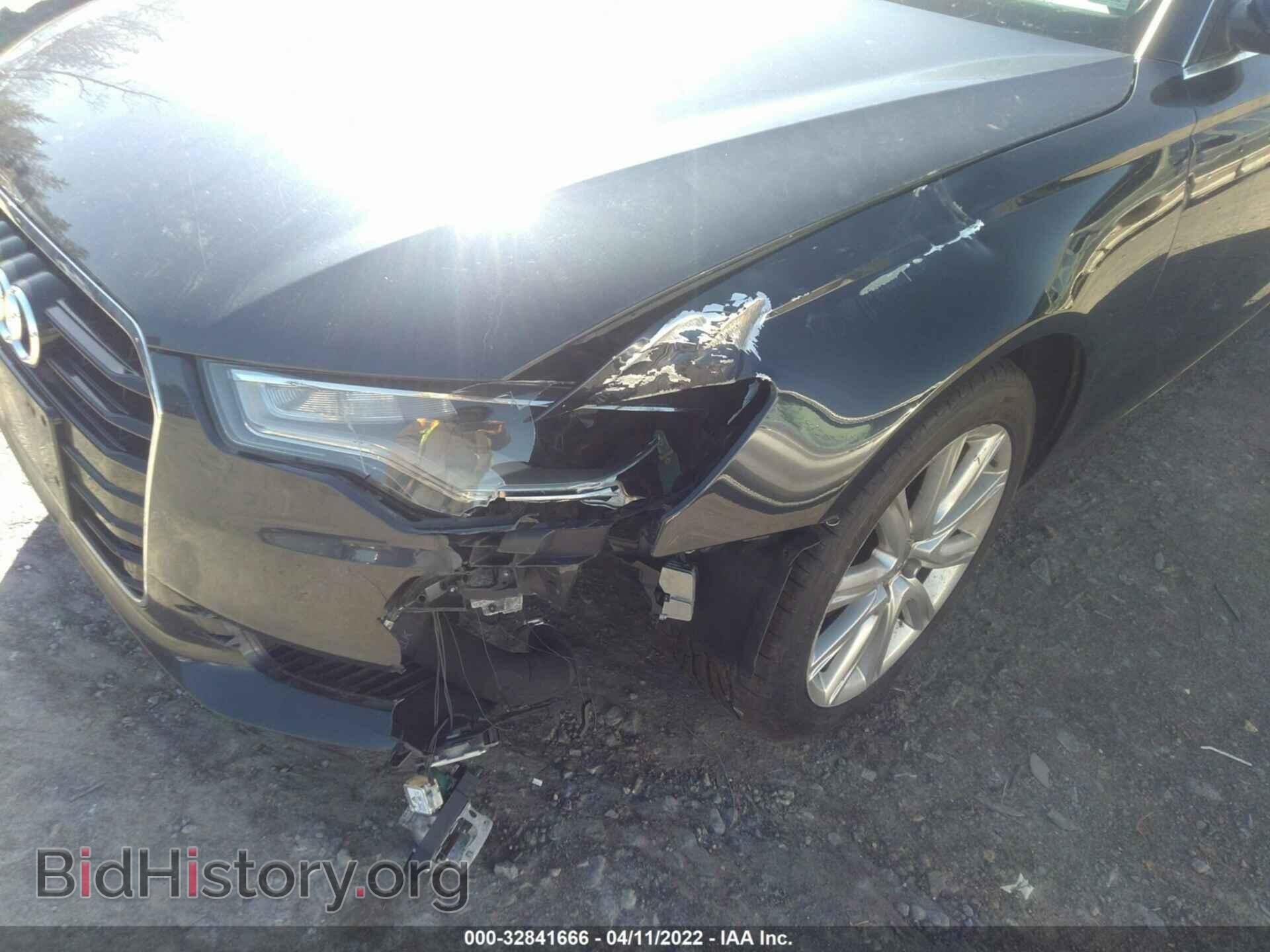 2013 AUDI A6 - VIN: WAUGFAFC4DN078212 - Фото 6