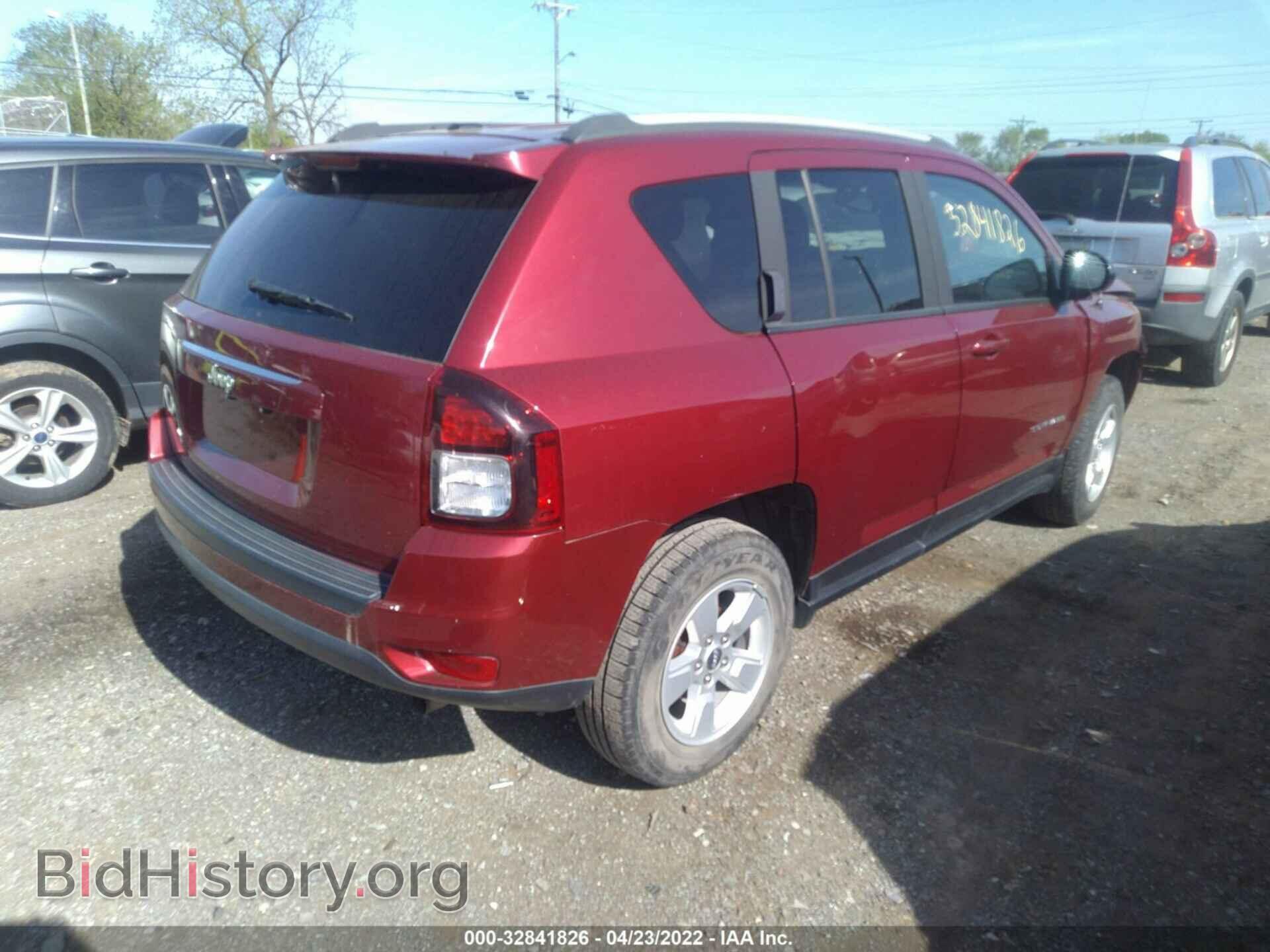 2016 JEEP COMPASS - VIN: 1C4NJCBB3GD735903 - Фото 4