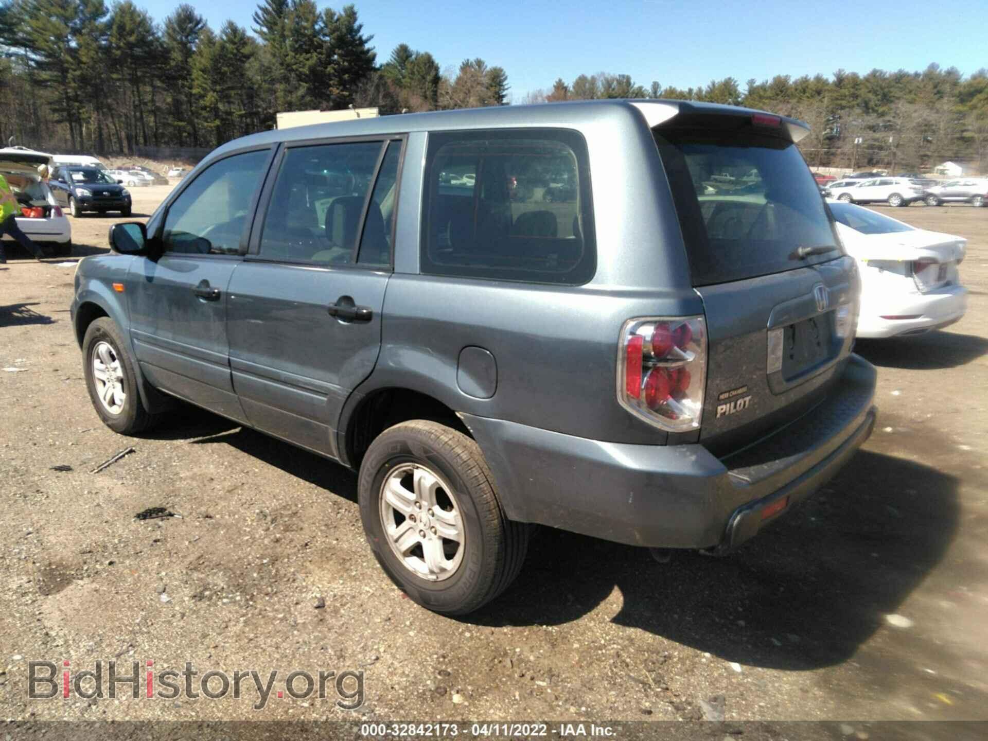 2006 HONDA PILOT - VIN: 2HKYF18146H513428 - Фото 3
