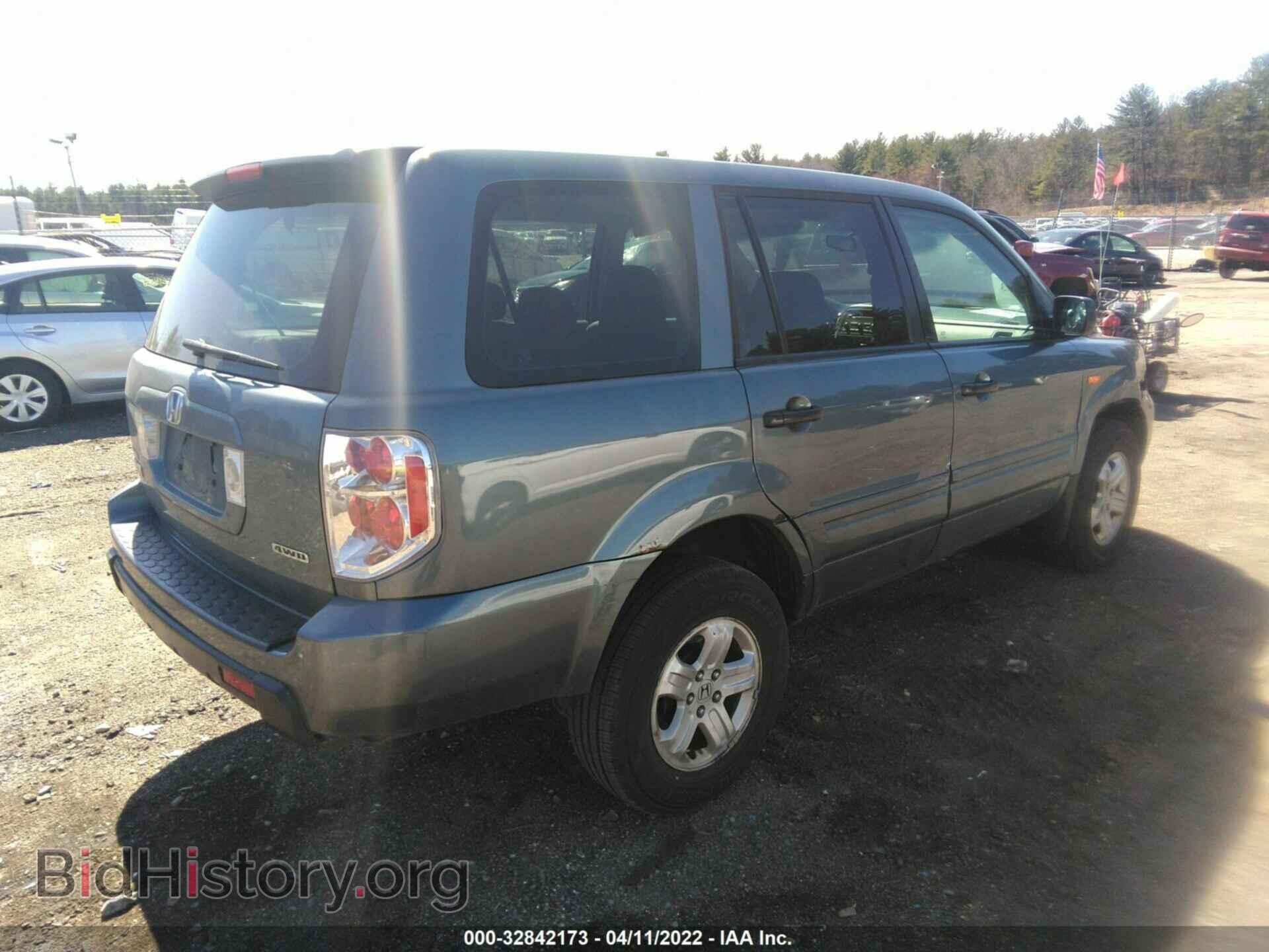 2006 HONDA PILOT - VIN: 2HKYF18146H513428 - Фото 4