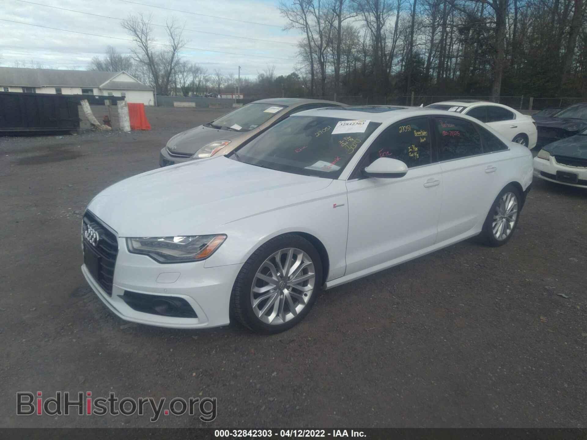 2012 AUDI A6 - VIN: WAUHGAFC2CN094585 - Фото 2