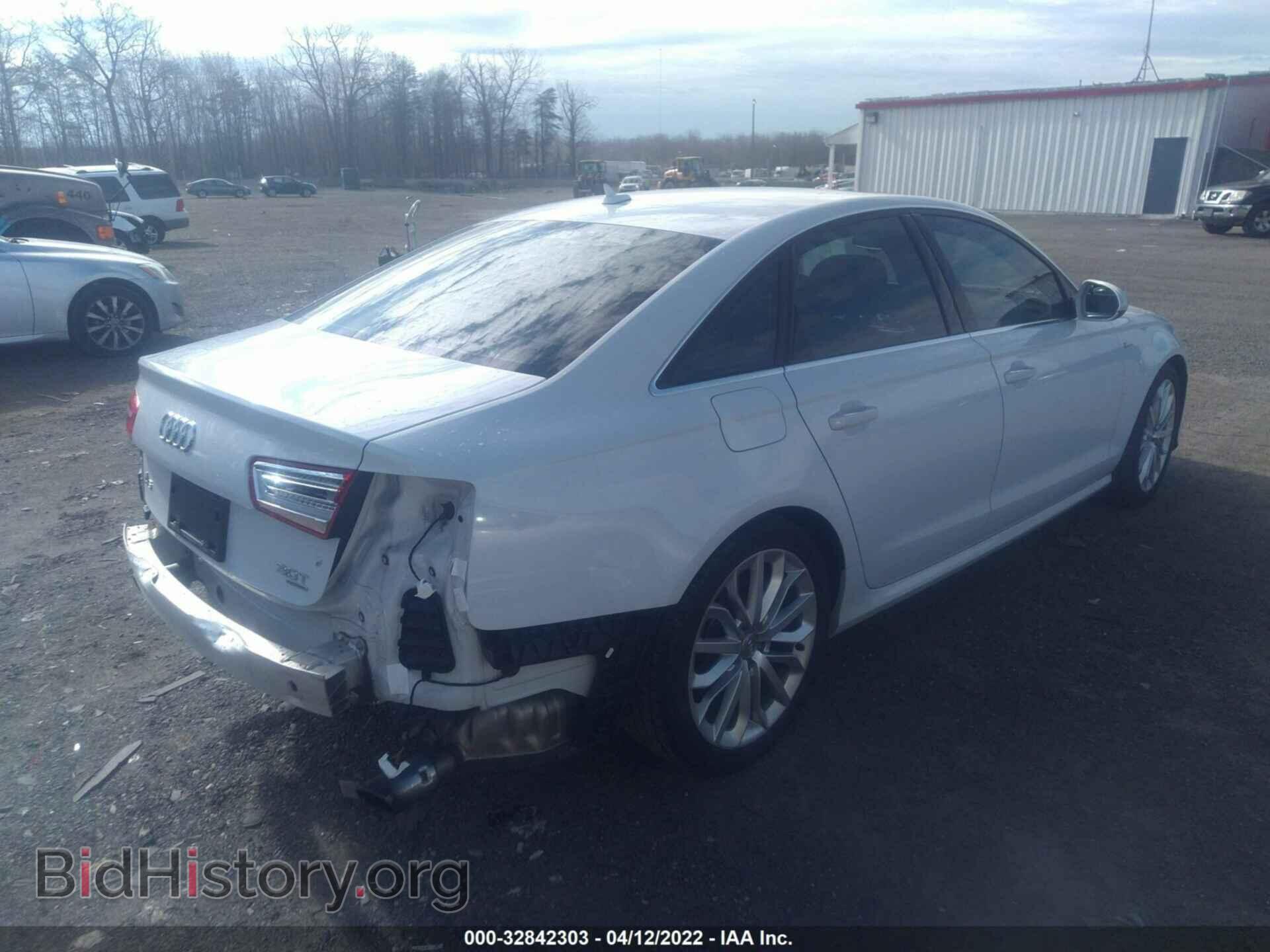 2012 AUDI A6 - VIN: WAUHGAFC2CN094585 - Фото 4