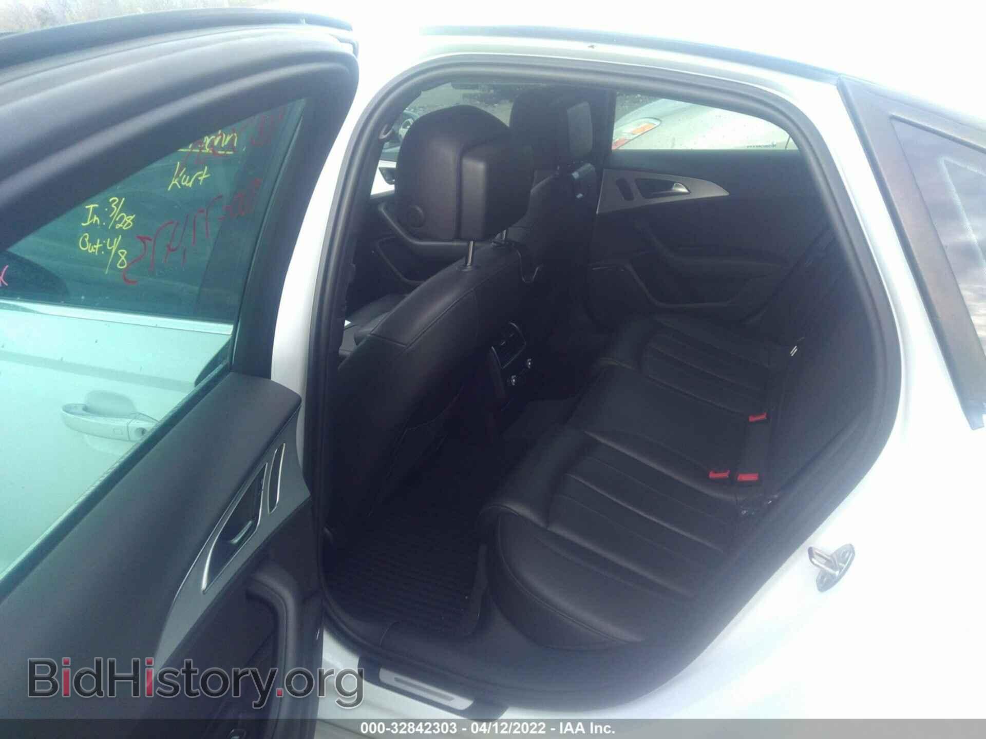 2012 AUDI A6 - VIN: WAUHGAFC2CN094585 - Фото 8