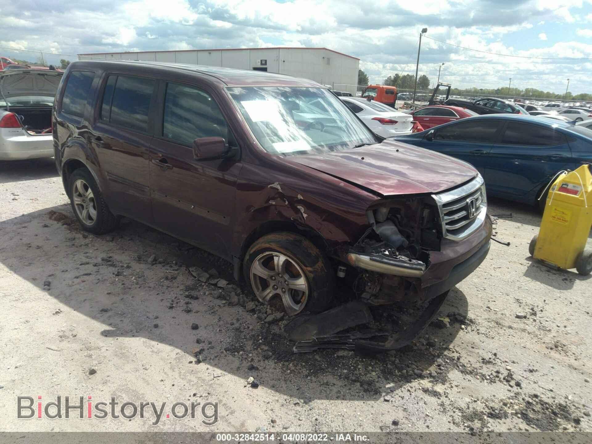 Фотография 5FNYF4H7XCB025083 - HONDA PILOT 2012