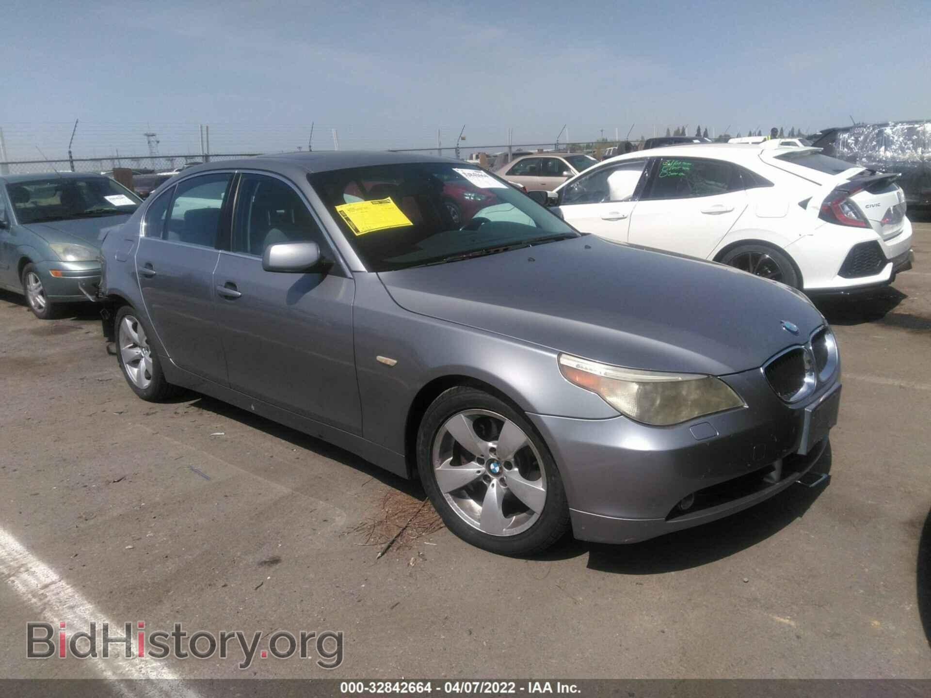 Photo WBANE73556CM36385 - BMW 5 SERIES 2006