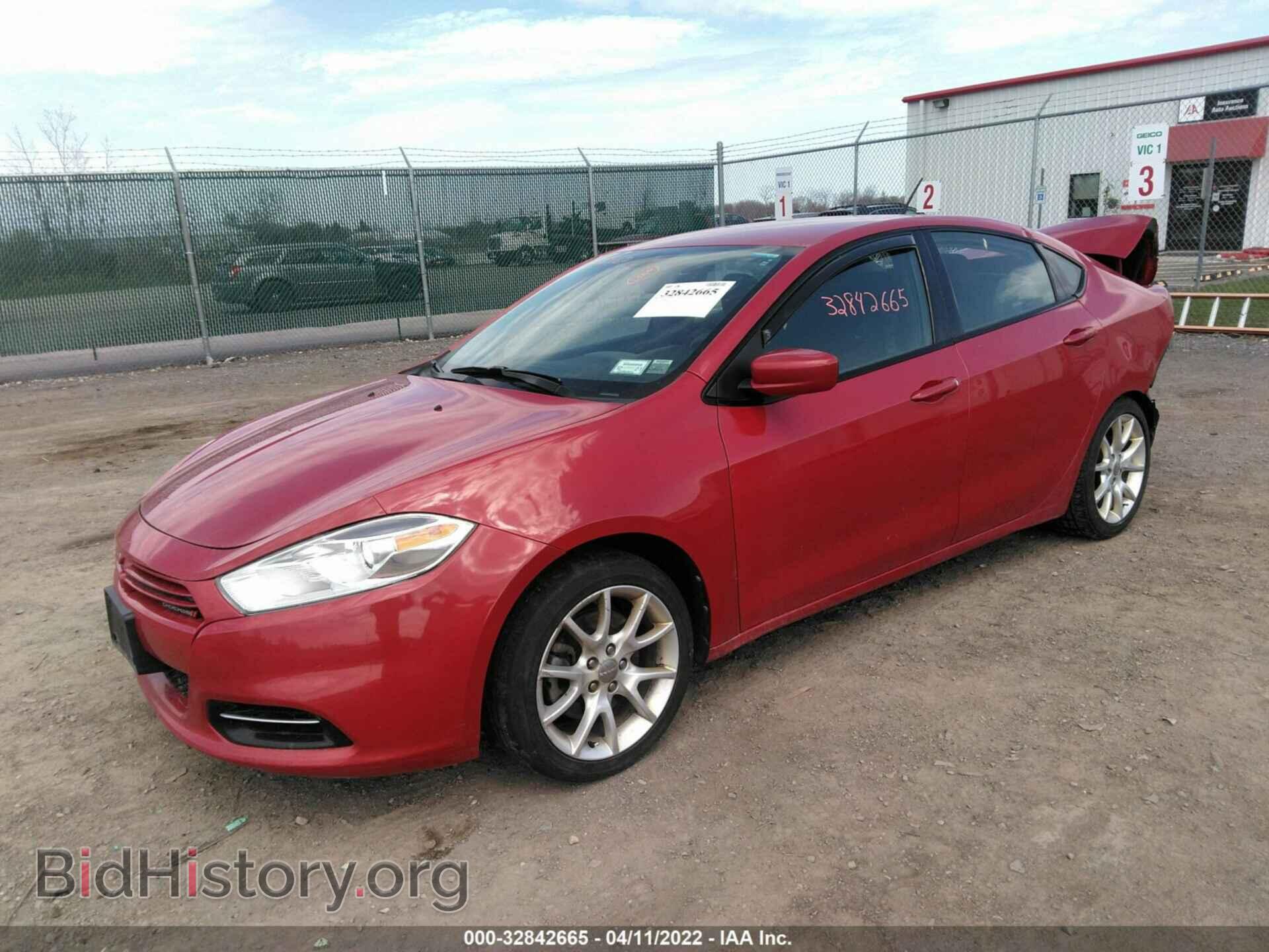 2013 DODGE DART - VIN: 1C3CDFBA2DD176156 - Фото 2