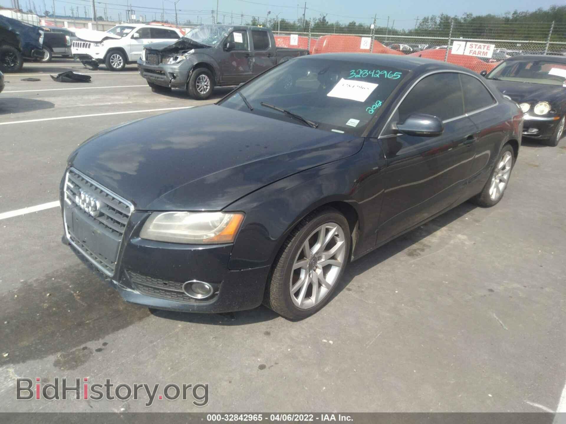 2012 AUDI A5 - VIN: WAULFAFR0CA042056 - Photo 2