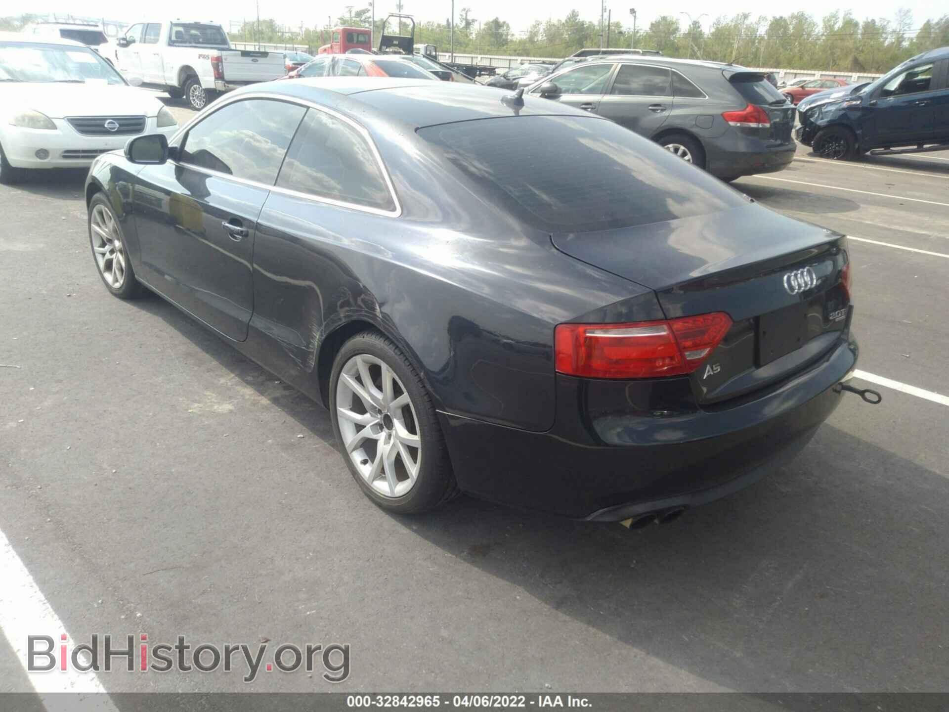 2012 AUDI A5 - VIN: WAULFAFR0CA042056 - Photo 3