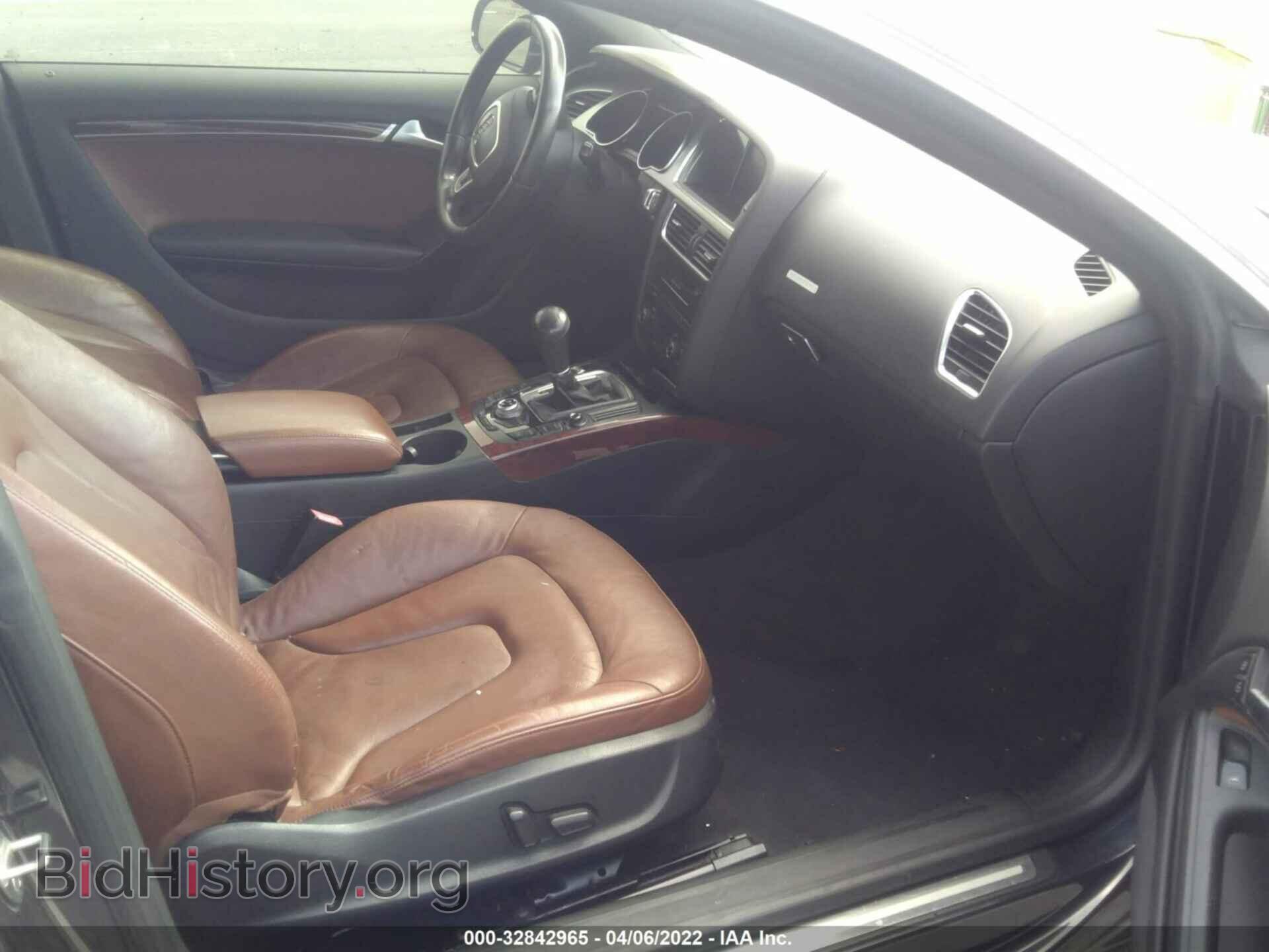 2012 AUDI A5 - VIN: WAULFAFR0CA042056 - Photo 5
