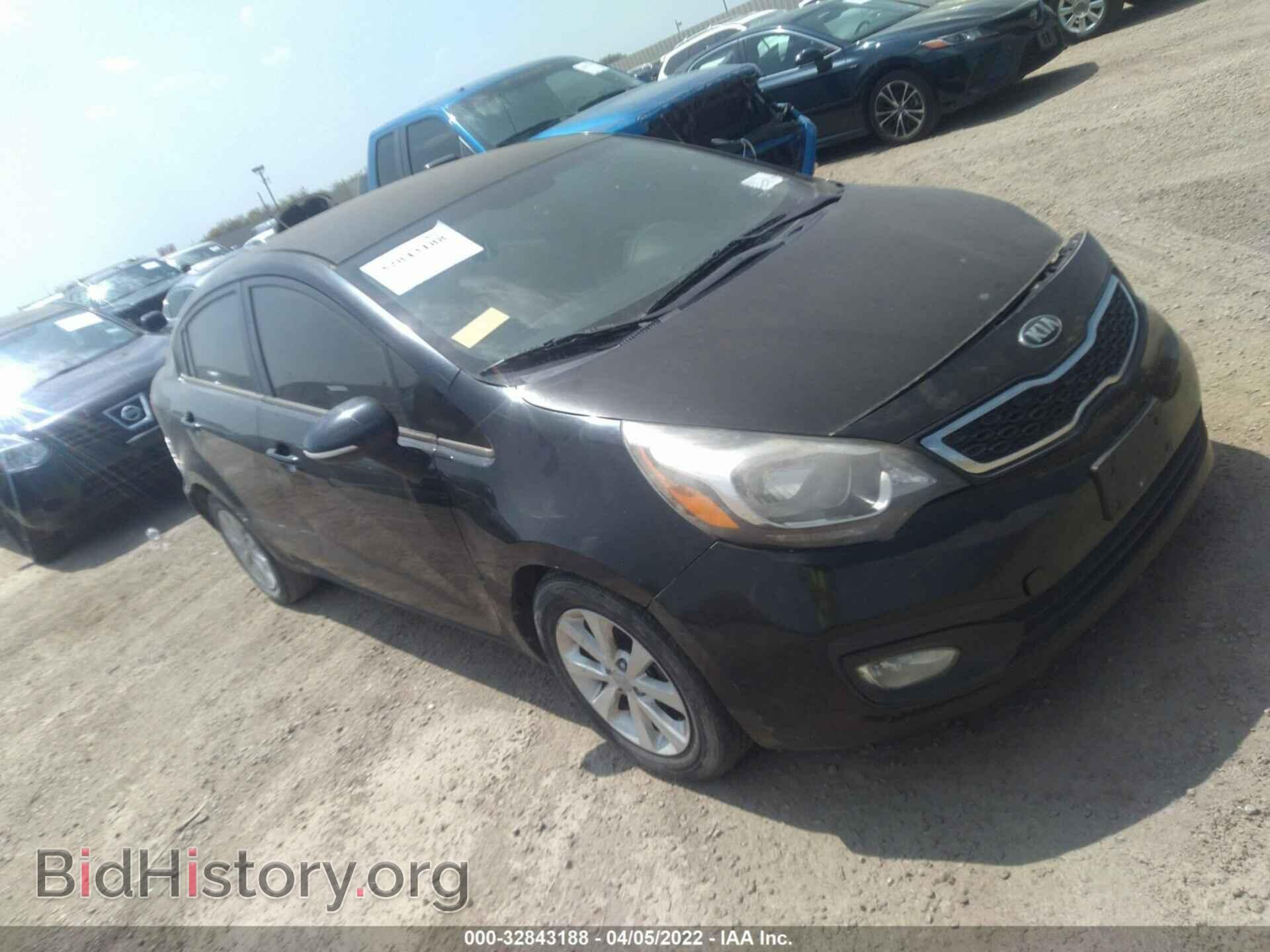 Photo KNADN4A38E6354093 - KIA RIO 2014