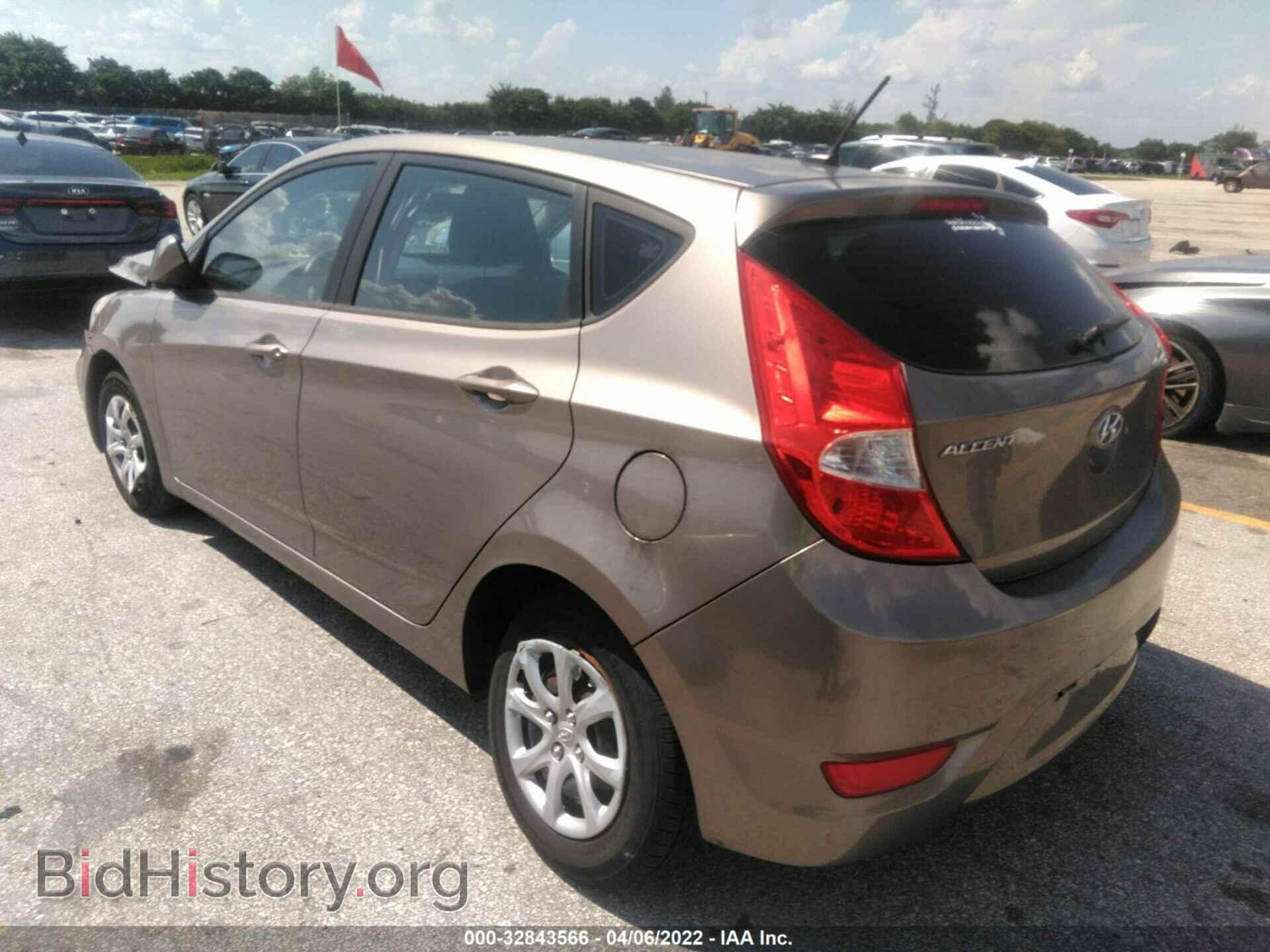 2014 HYUNDAI ACCENT - VIN: KMHCT5AE4EU153634 - Фото 3