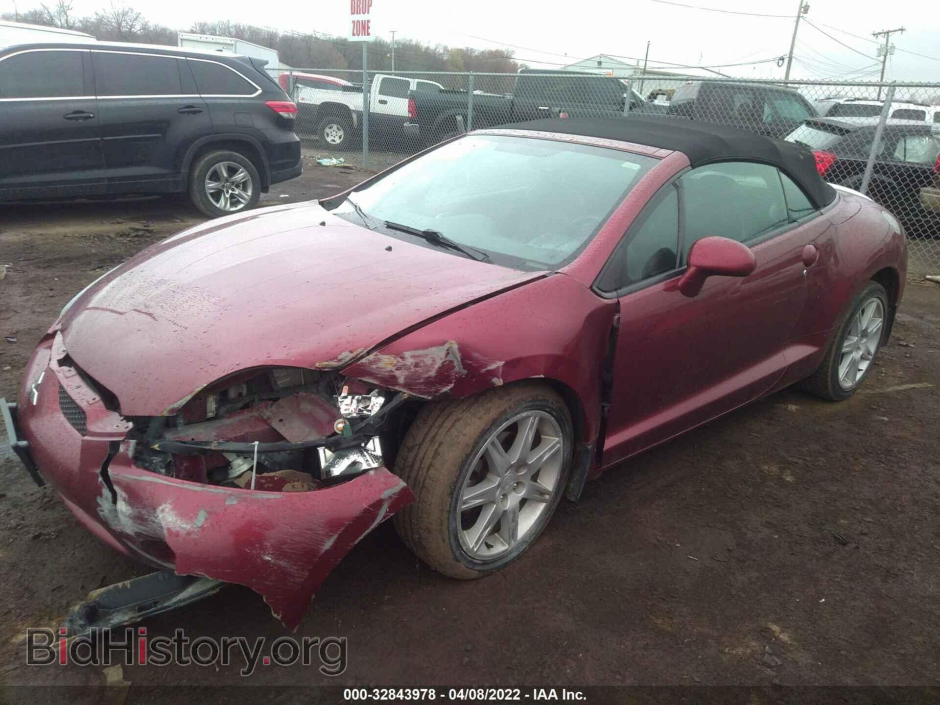 2007 MITSUBISHI ECLIPSE - VIN: 4A3AL35T87E067990 - Фото 2
