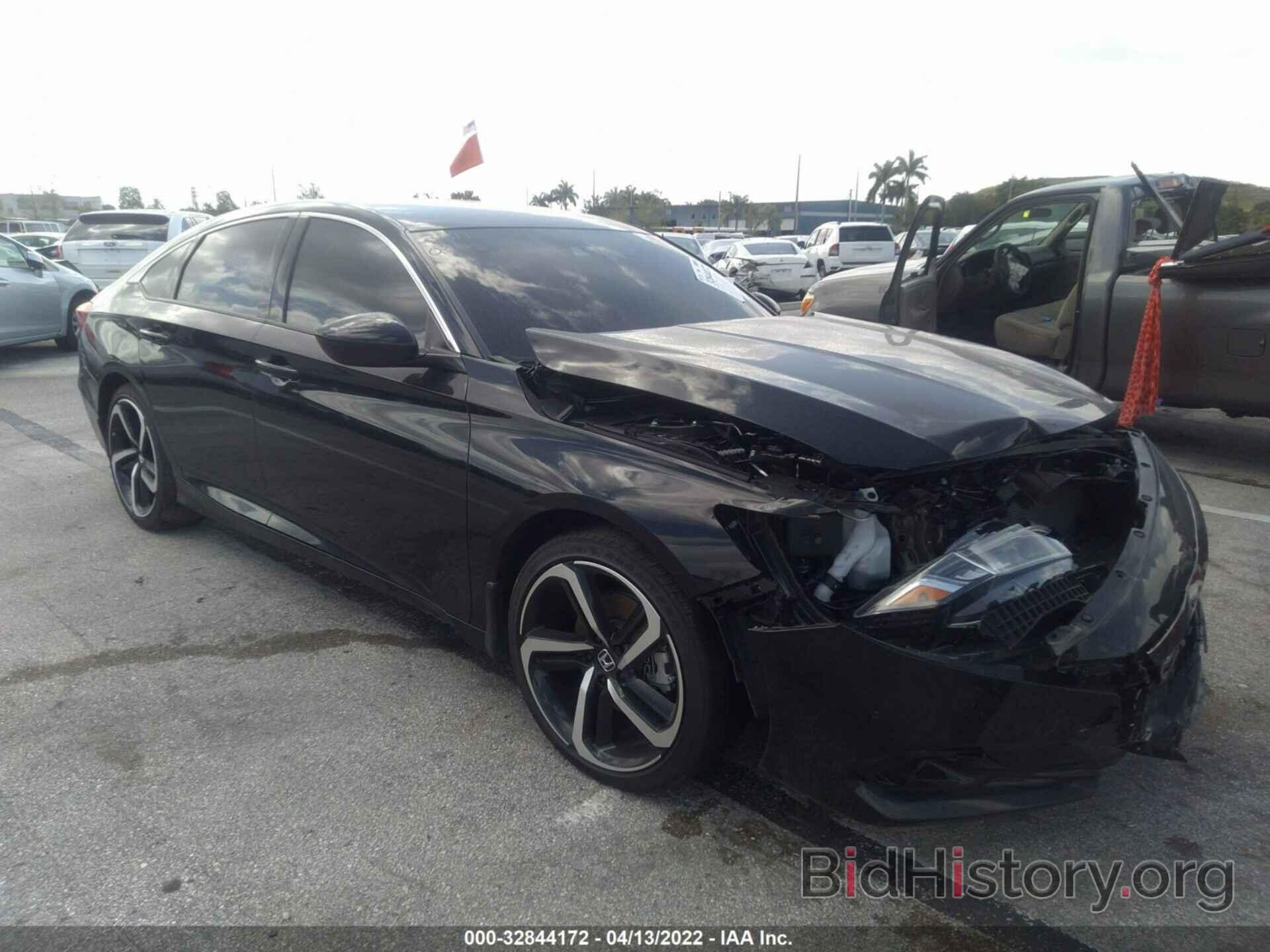 Photo 1HGCV1F3XMA063811 - HONDA ACCORD SEDAN 2021