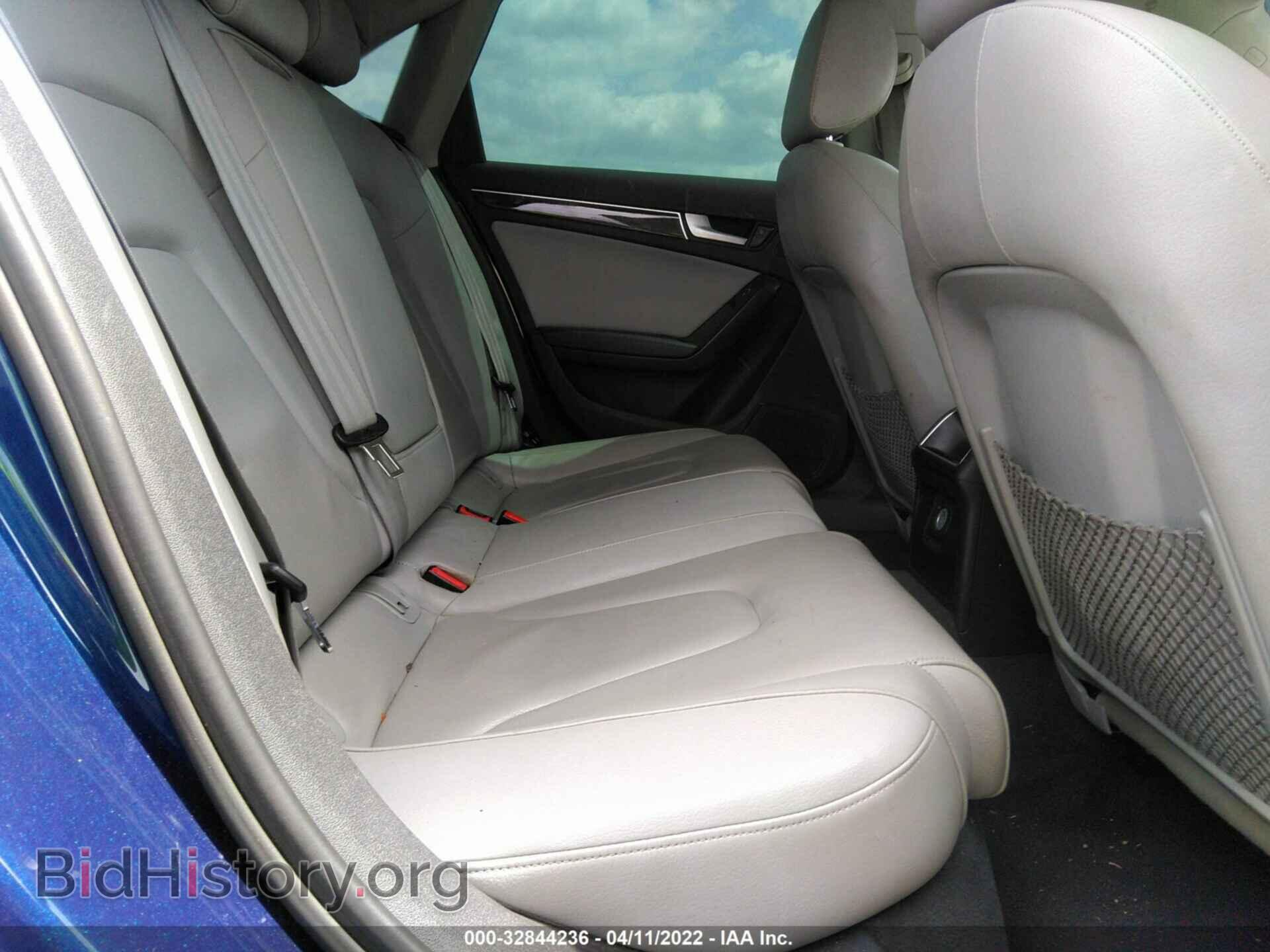 2013 AUDI A4 - VIN: WAUBFAFL6DN031712 - Photo 8