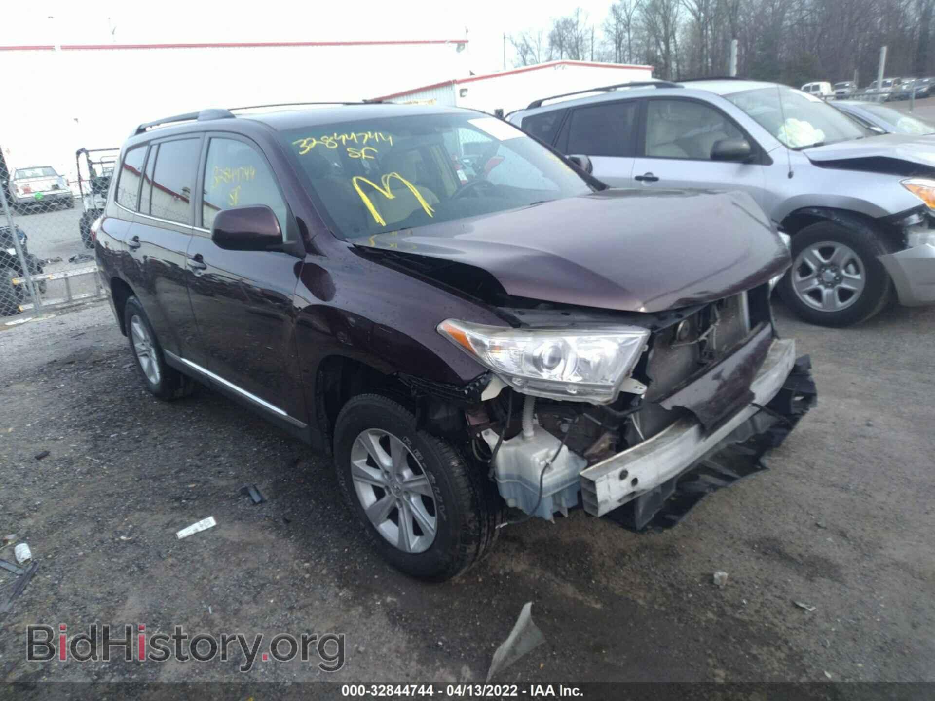Фотография 5TDBK3EH4CS125202 - TOYOTA HIGHLANDER 2012
