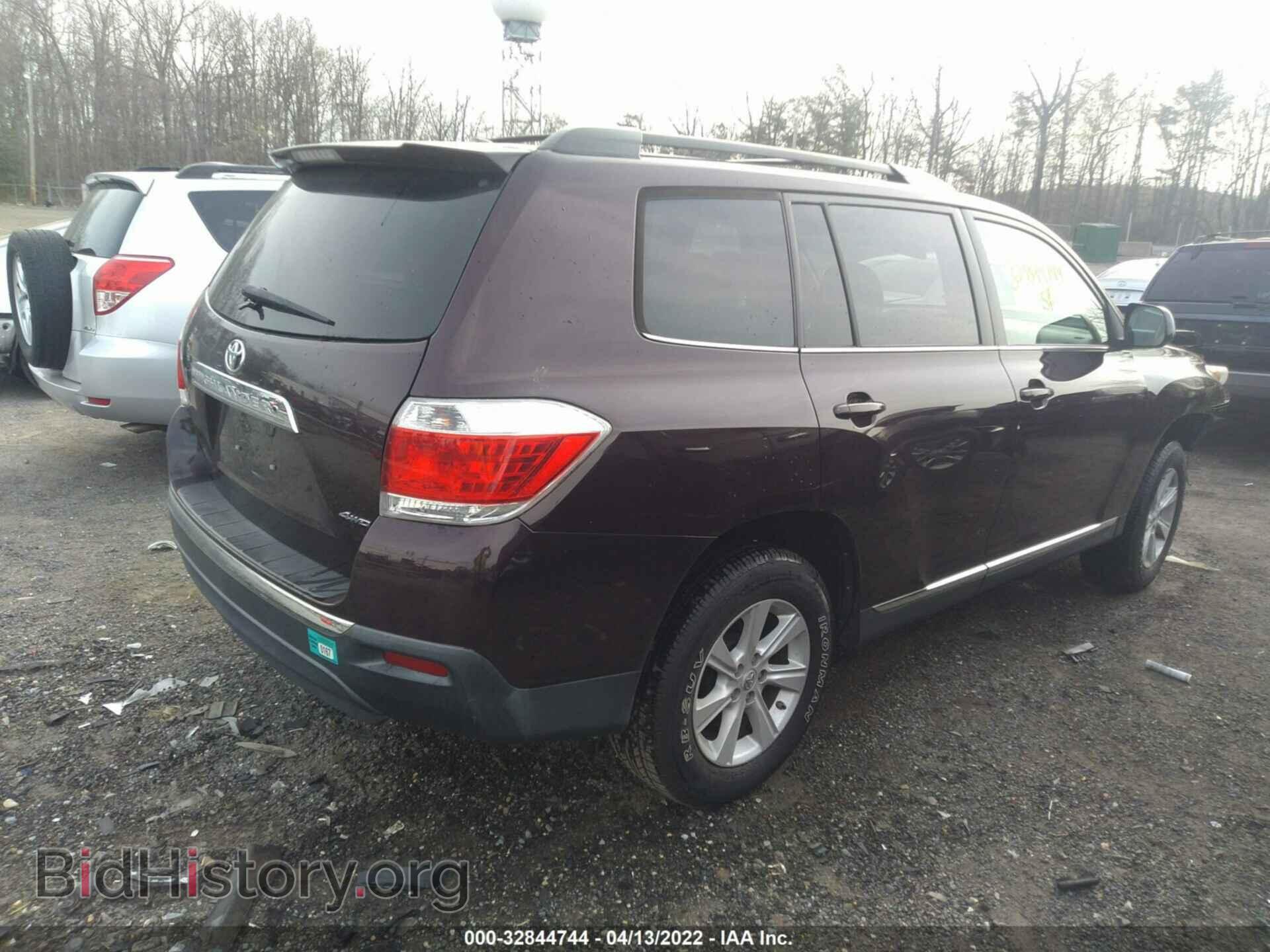 2012 TOYOTA HIGHLANDER - VIN: 5TDBK3EH4CS125202 - Фото 4