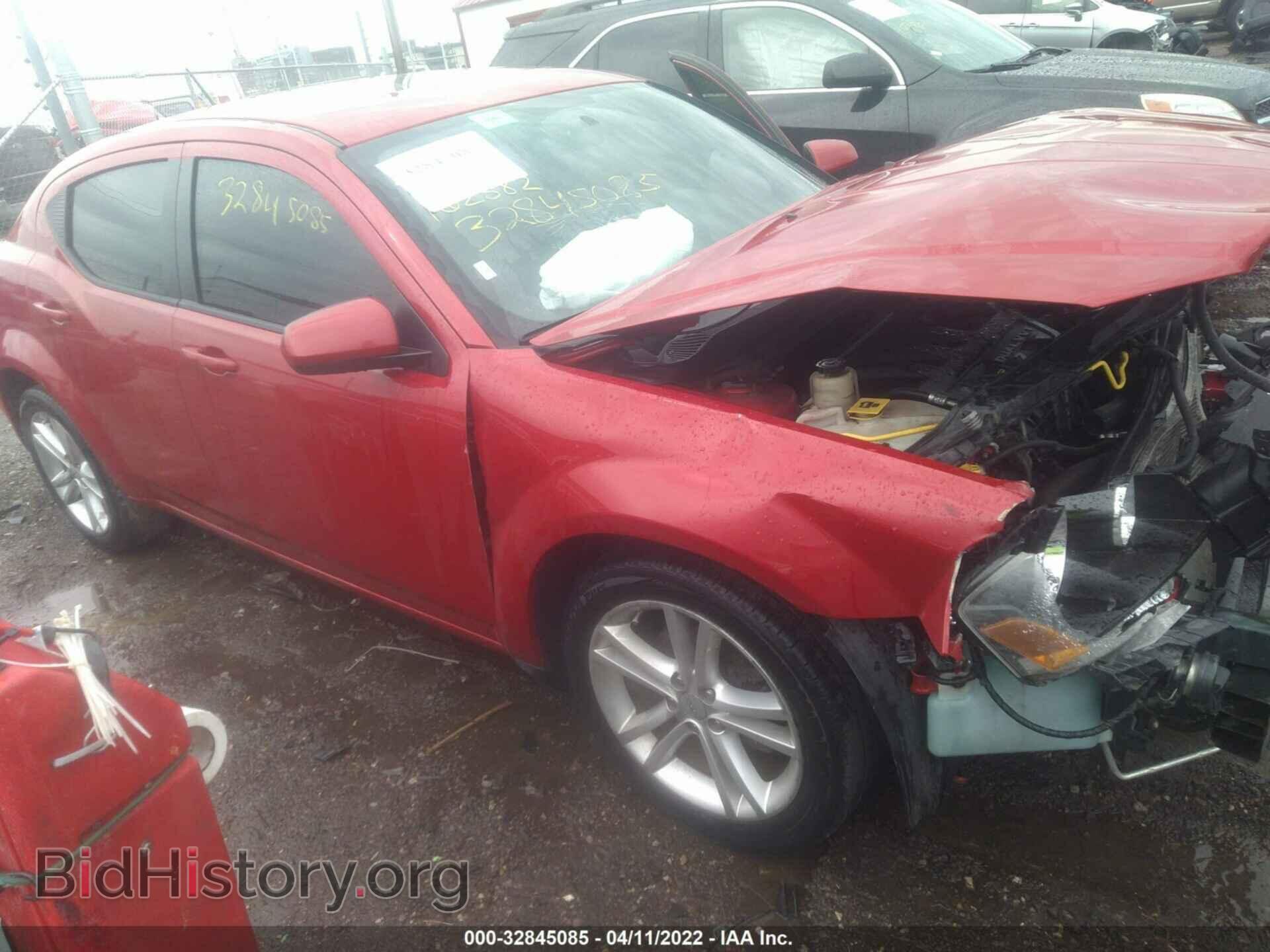 Photo 1C3CDZCB2CN162582 - DODGE AVENGER 2012