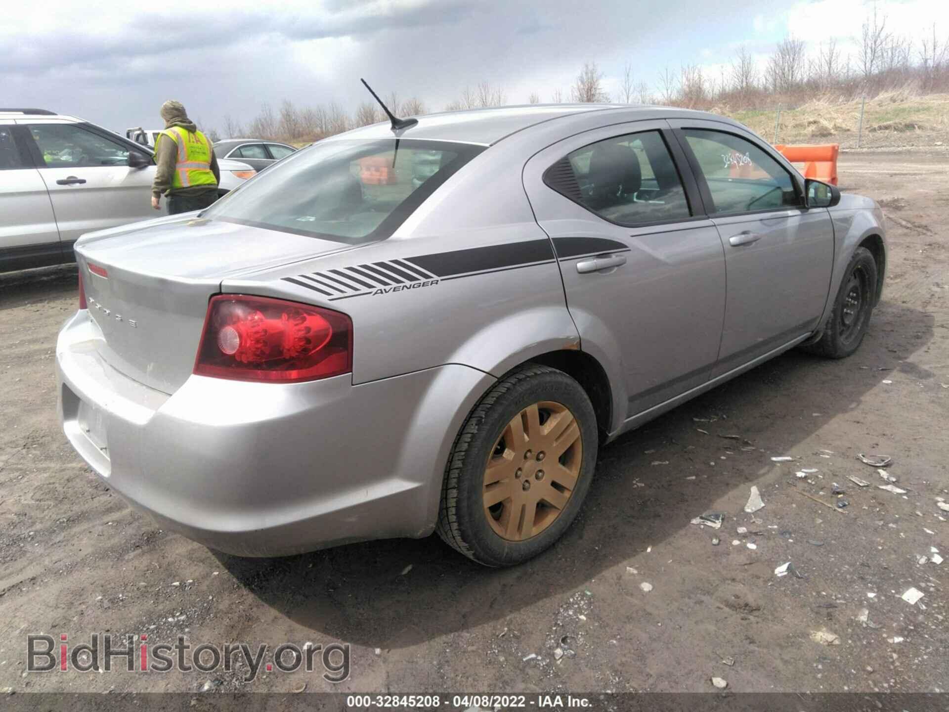 2013 DODGE AVENGER - VIN: 1C3CDZAB7DN530081 - Фото 4