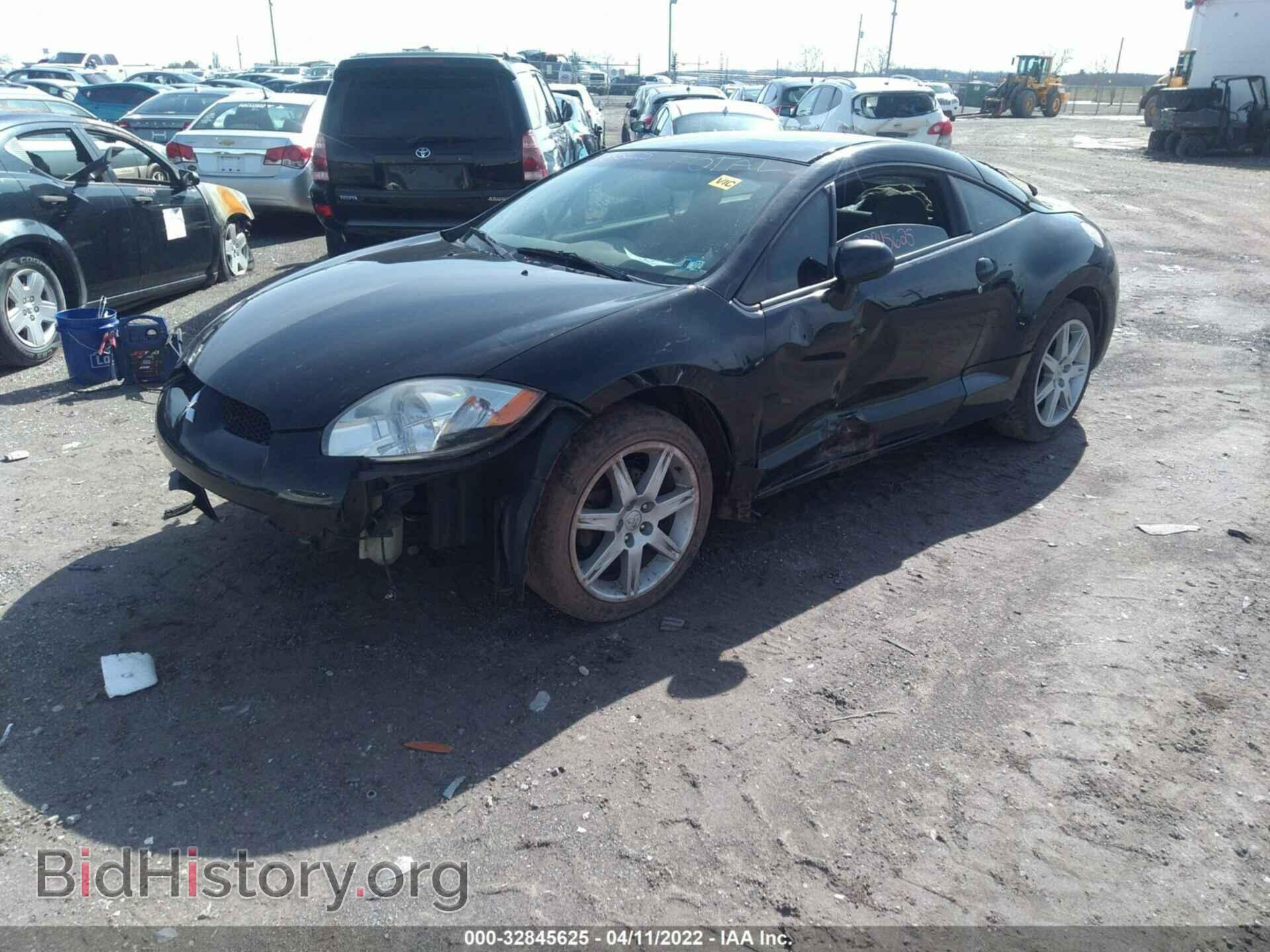 2007 MITSUBISHI ECLIPSE - VIN: 4A3AK34T97E048224 - Фото 2