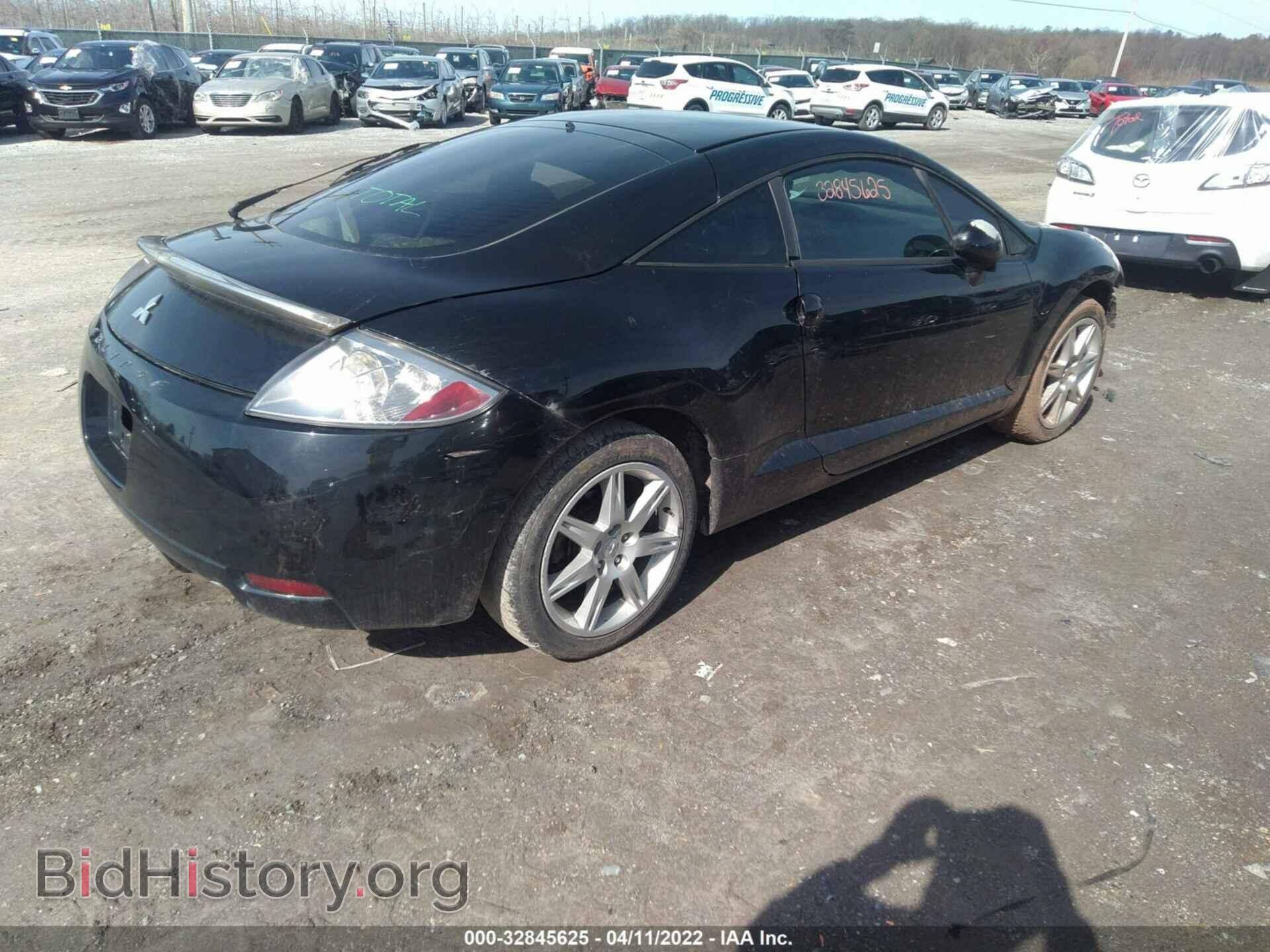2007 MITSUBISHI ECLIPSE - VIN: 4A3AK34T97E048224 - Фото 4