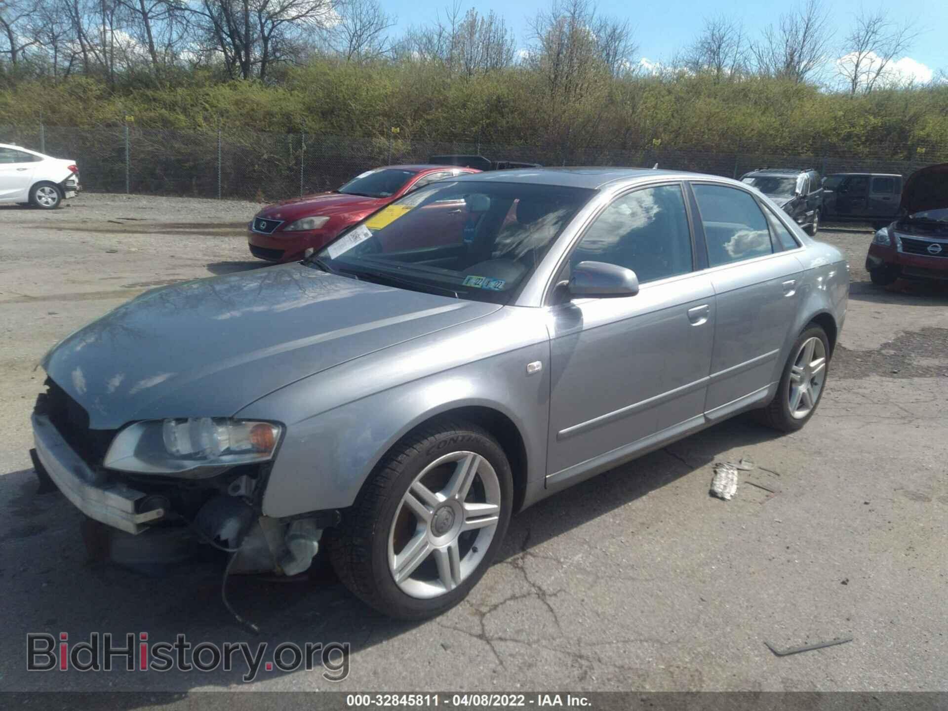 2008 AUDI A4 - VIN: WAUDF78E28A101763 - Фото 2