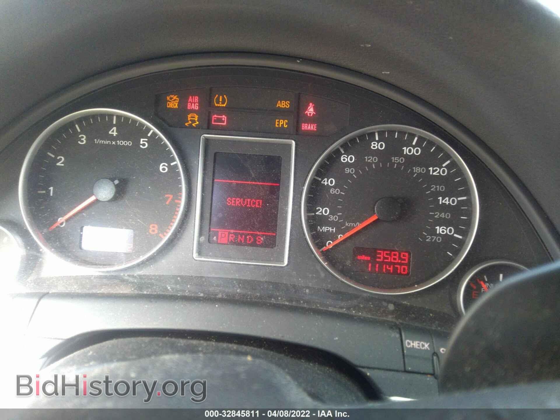 2008 AUDI A4 - VIN: WAUDF78E28A101763 - Фото 7