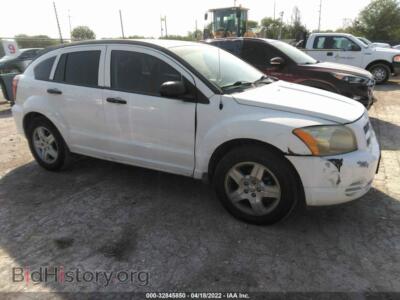 2008 Dodge CALIBER SE, белый — VIN 1B3HB28B48D698598, IAAI