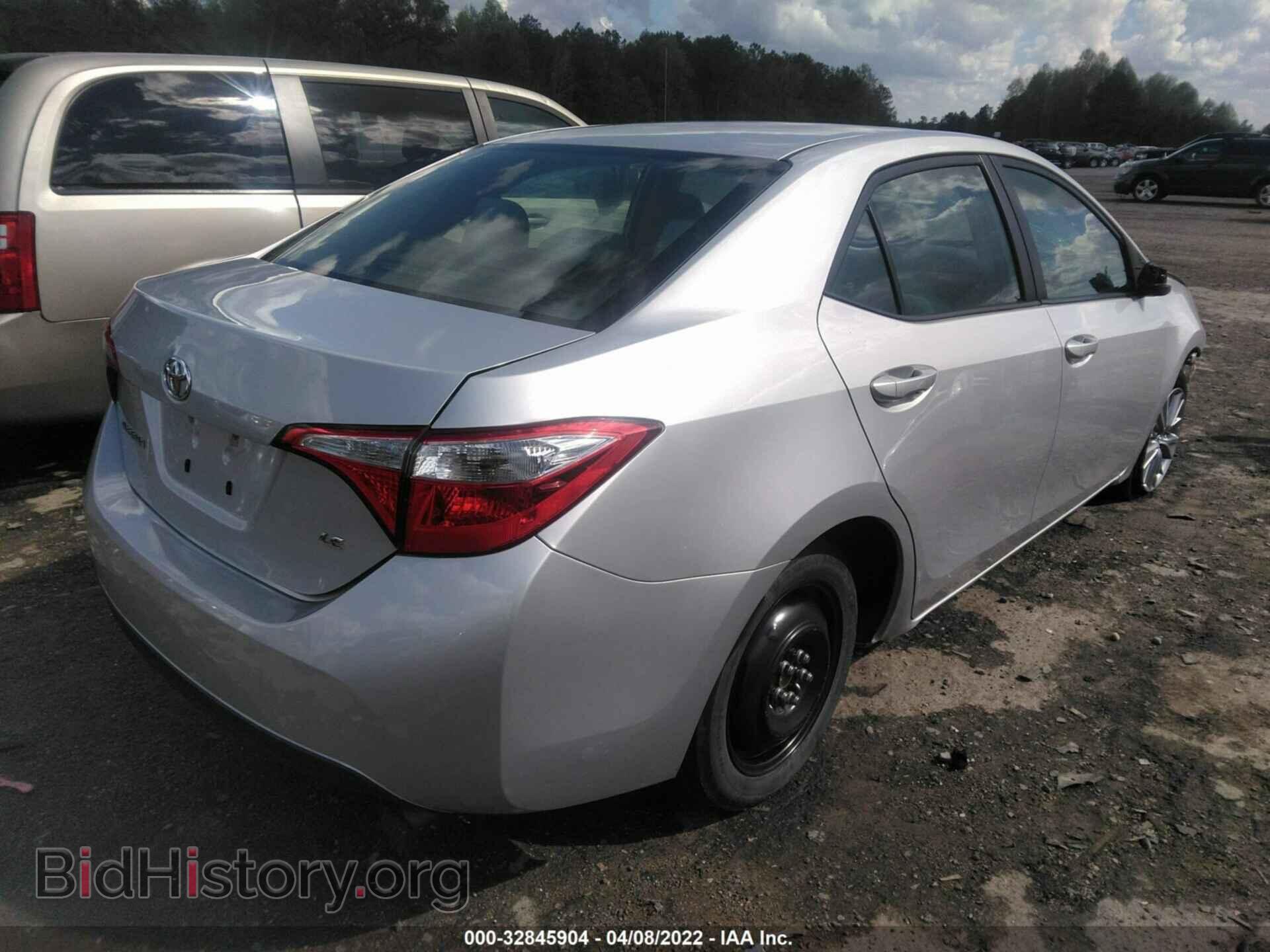 2014 TOYOTA COROLLA - VIN: 2T1BURHE4EC091482 - Photo 4