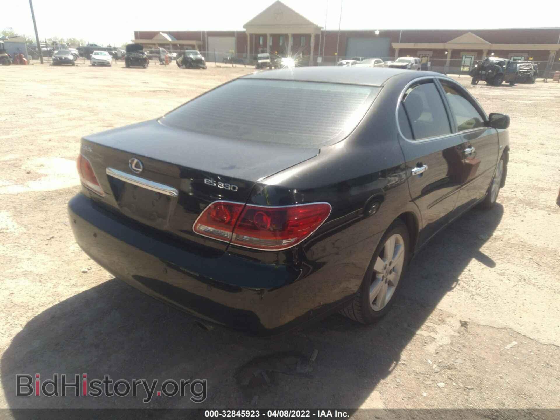 2006 LEXUS ES 330 - VIN: JTHBA30G965155029 - Фото 4