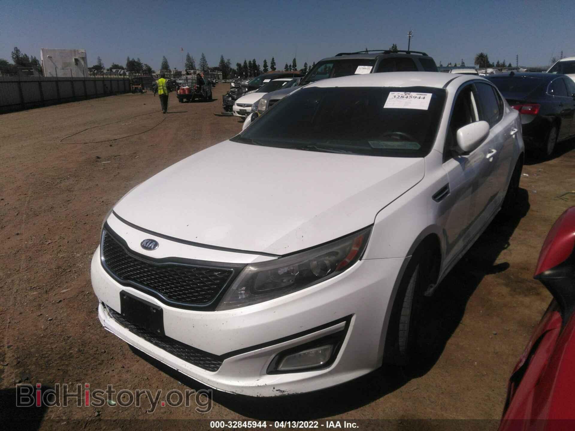 2015 KIA OPTIMA - VIN: 5XXGM4A77FG363103 - Фото 2