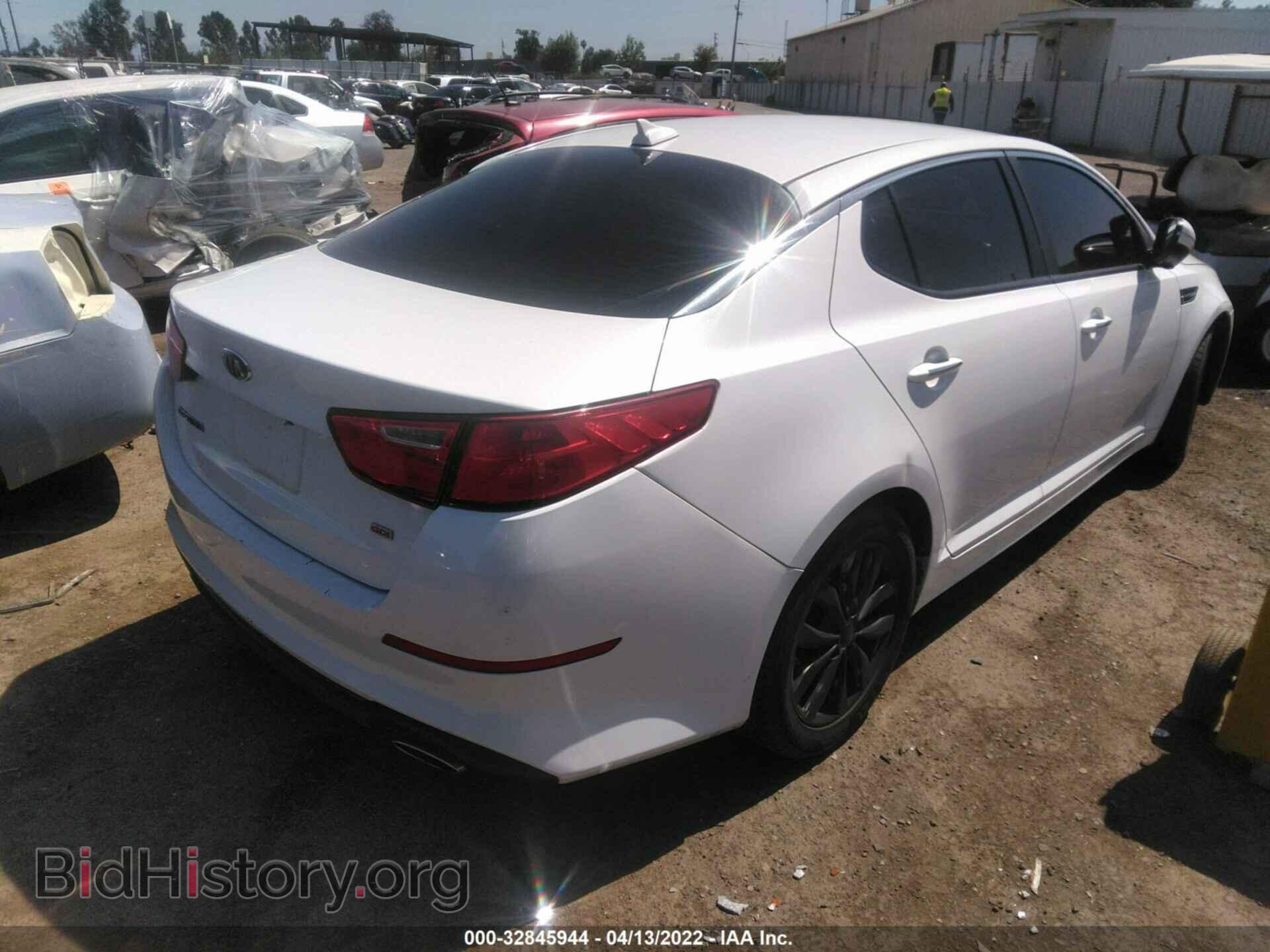 2015 KIA OPTIMA - VIN: 5XXGM4A77FG363103 - Фото 4