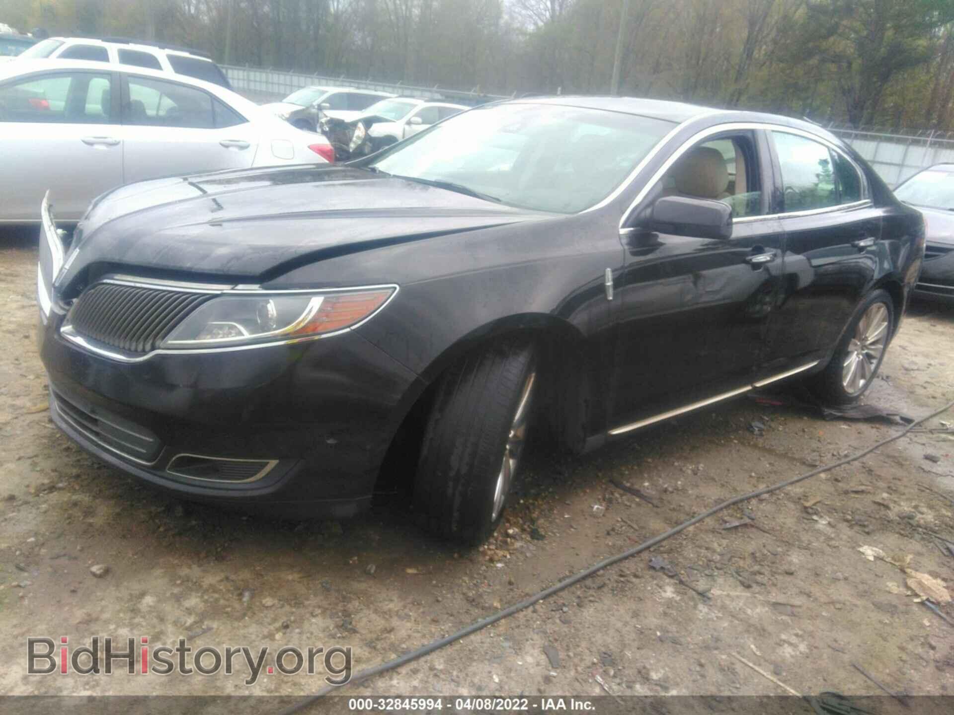 2013 LINCOLN MKS - VIN: 1LNHL9FT7DG600247 - Фото 2