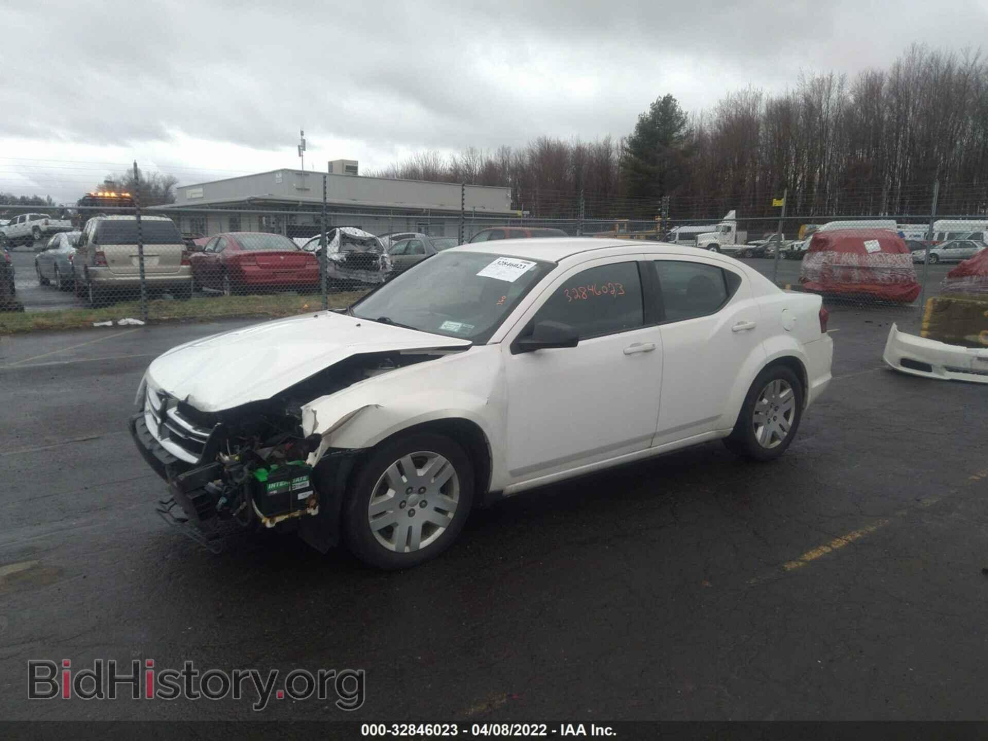 2011 DODGE AVENGER - VIN: 1B3BD4FB9BN507919 - Фото 2