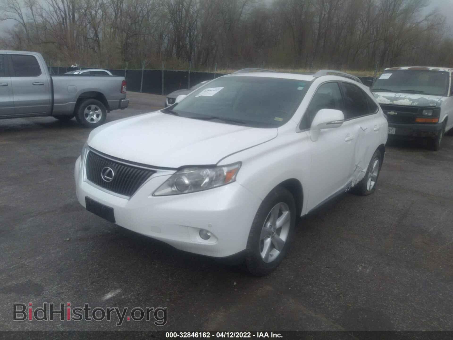 2010 LEXUS RX 350 - VIN: 2T2BK1BA8AC031403 - Фото 2