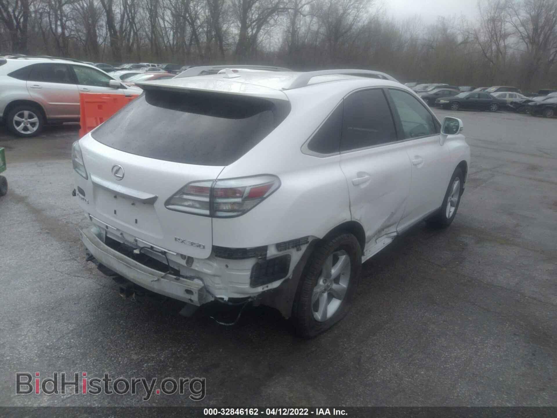 2010 LEXUS RX 350 - VIN: 2T2BK1BA8AC031403 - Фото 4