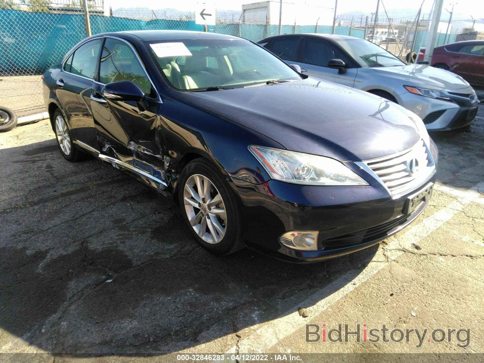 Фотография JTHBK1EG5C2489291 - LEXUS ES 350 2012