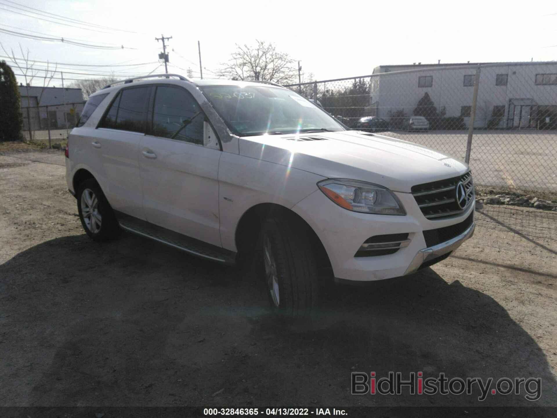 Photo 4JGDA5HB3CA021629 - MERCEDES-BENZ M-CLASS 2012