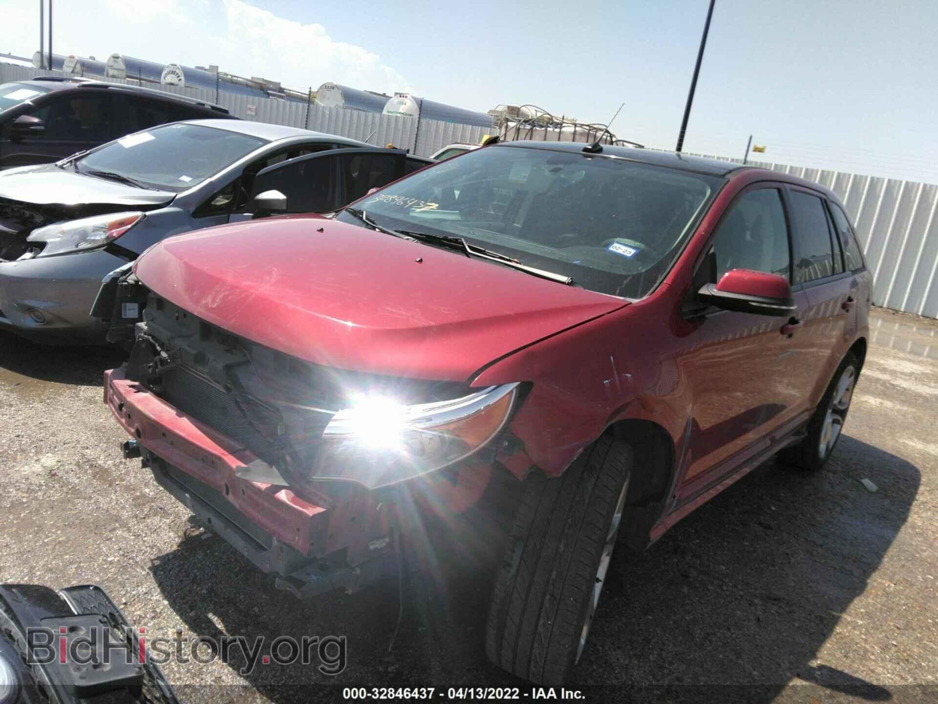 2013 FORD EDGE - VIN: 2FMDK3AK3DBC58185 - Фото 2