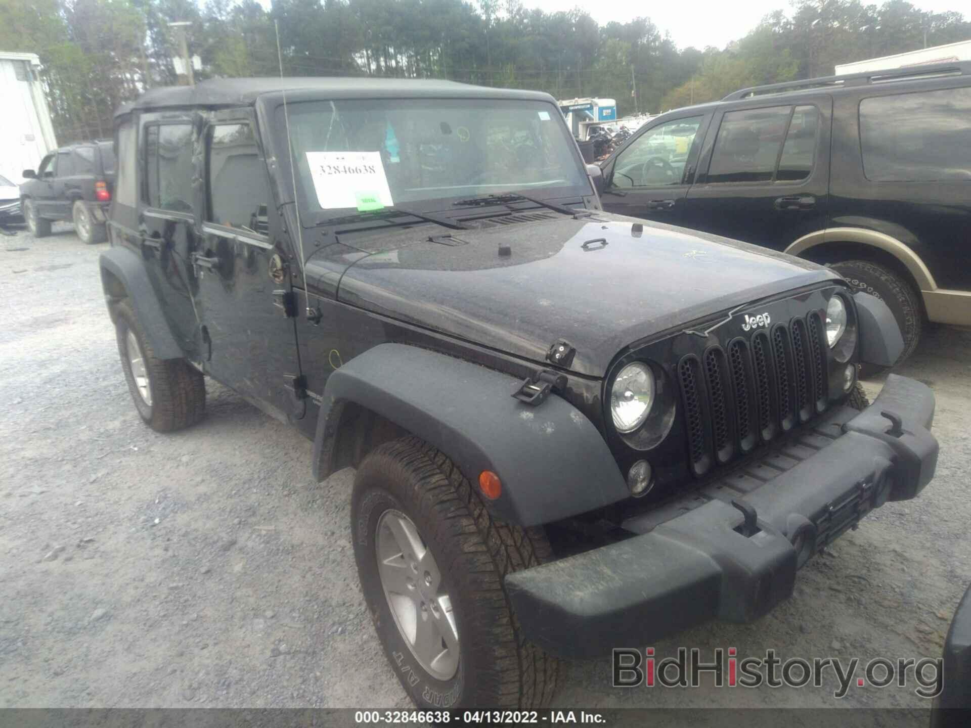 Photo 1C4BJWDGXGL134412 - JEEP WRANGLER UNLIMITED 2016