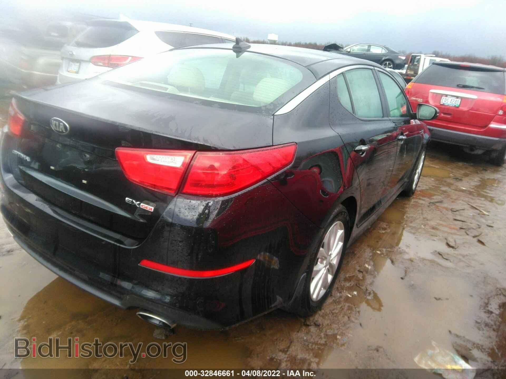2015 KIA OPTIMA - VIN: 5XXGN4A79FG433956 - Фото 4