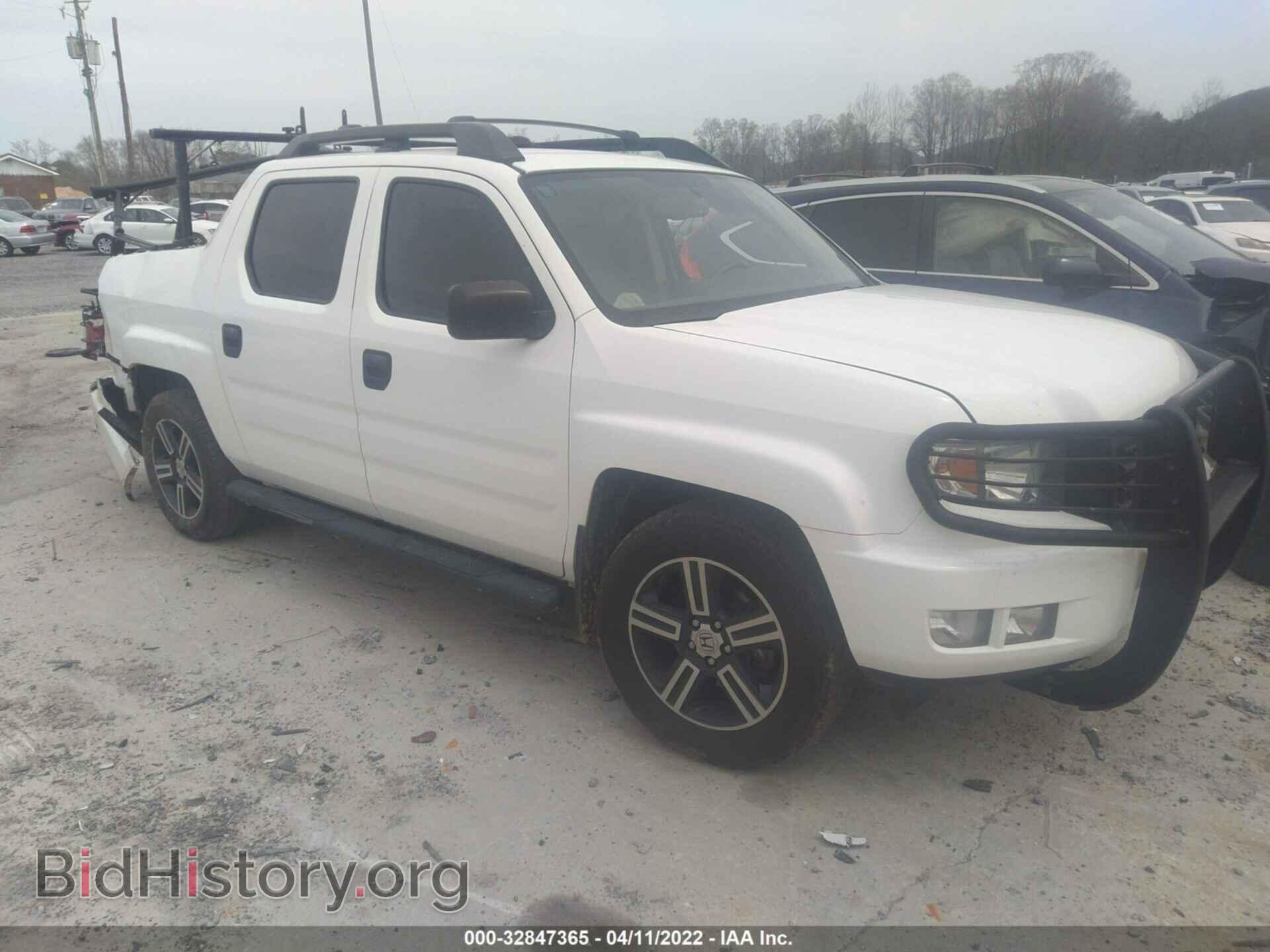 Photo 5FPYK1F77DB014838 - HONDA RIDGELINE 2013