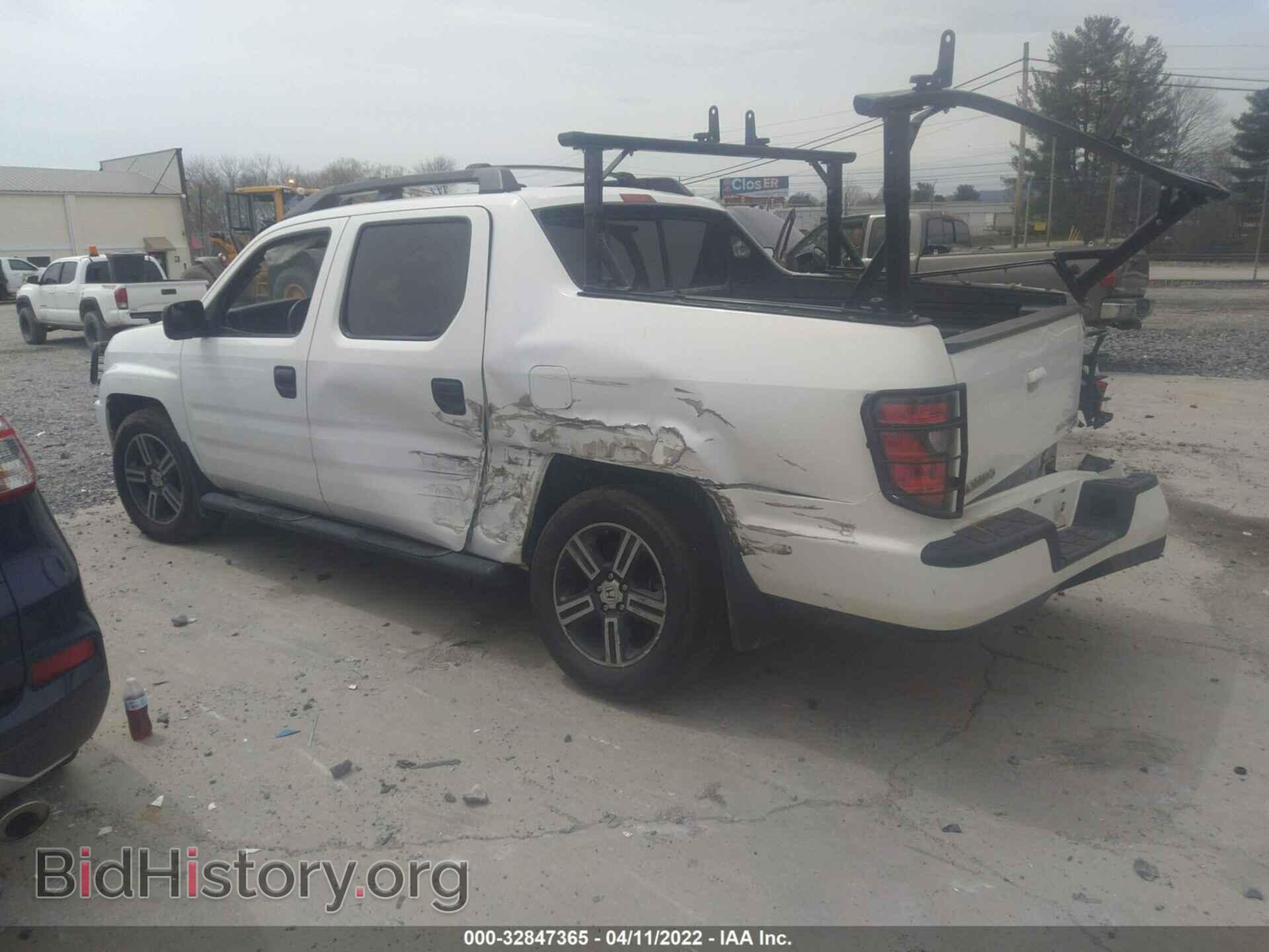 2013 HONDA RIDGELINE - VIN: 5FPYK1F77DB014838 - Фото 3