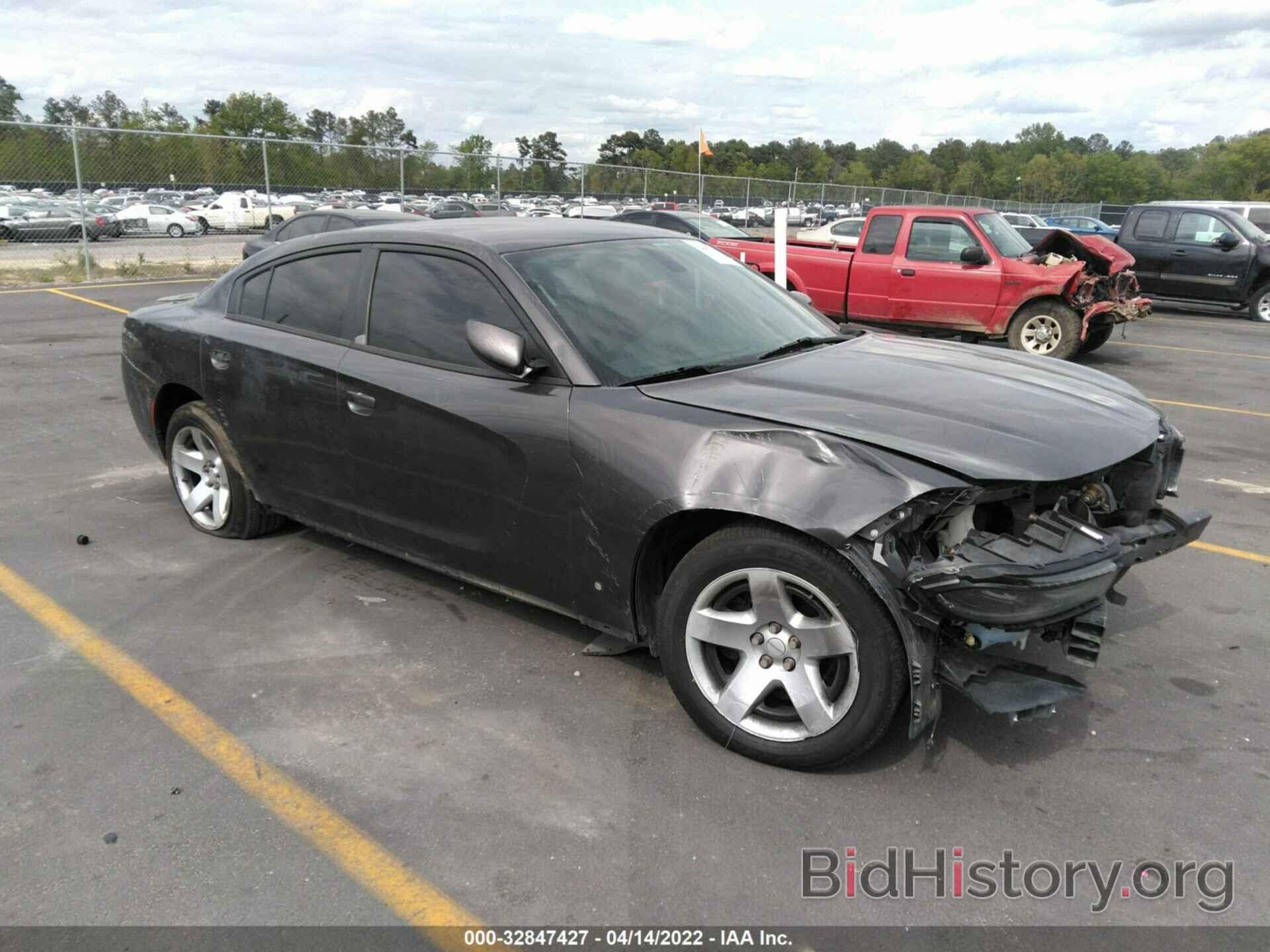 Photo 2C3CDXAT1FH908081 - DODGE CHARGER 2015