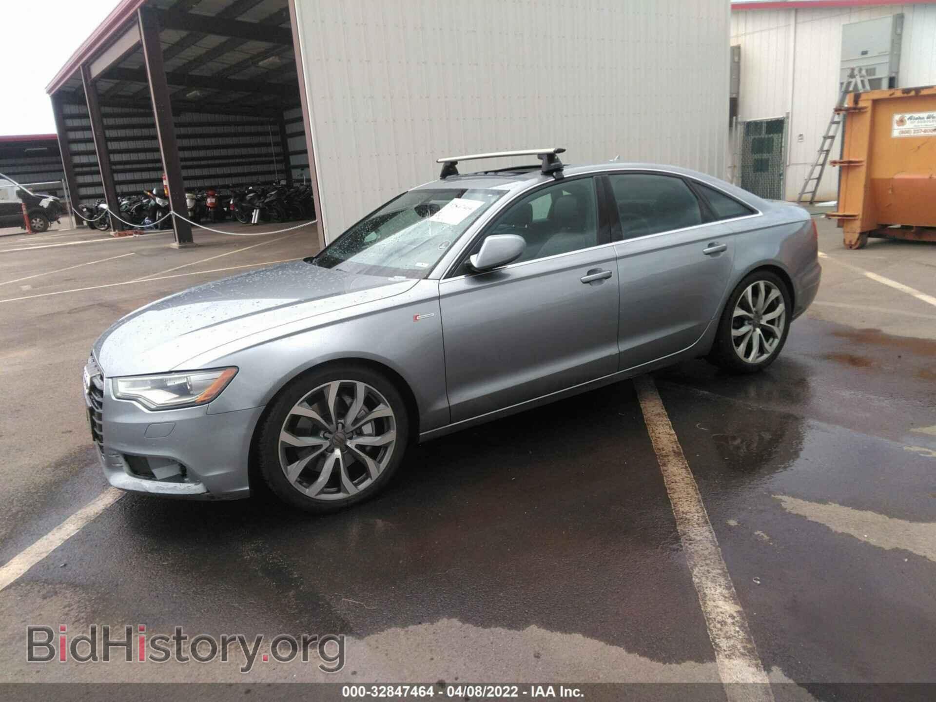 2013 AUDI A6 - VIN: WAUGGAFC6DN144451 - Фото 2
