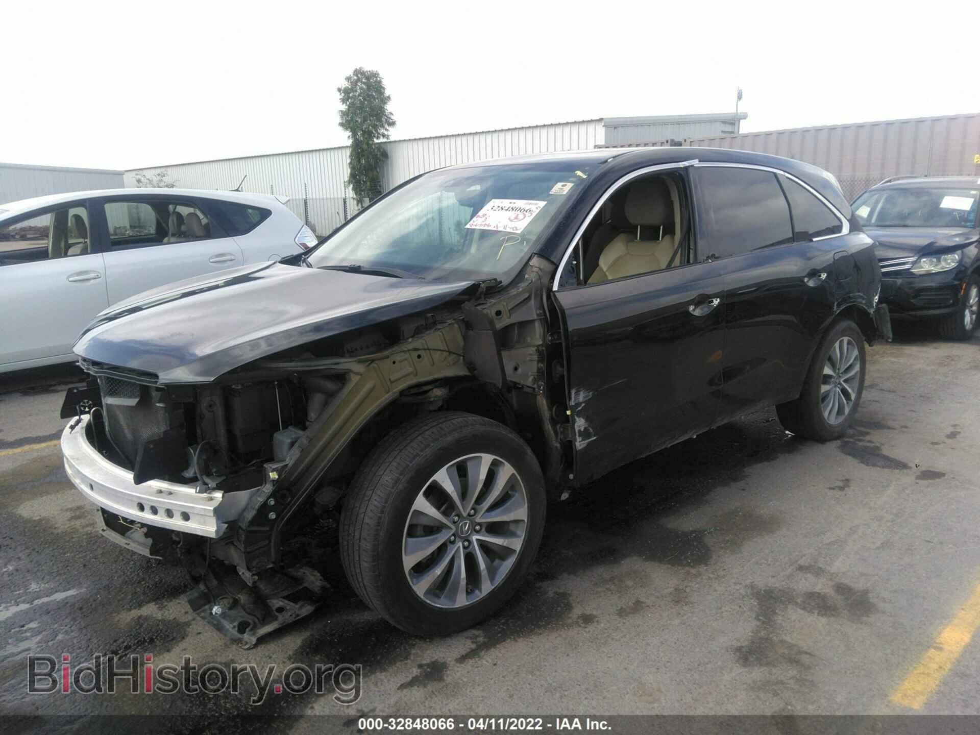 2015 ACURA MDX - VIN: 5FRYD4H41FB031207 - Фото 2