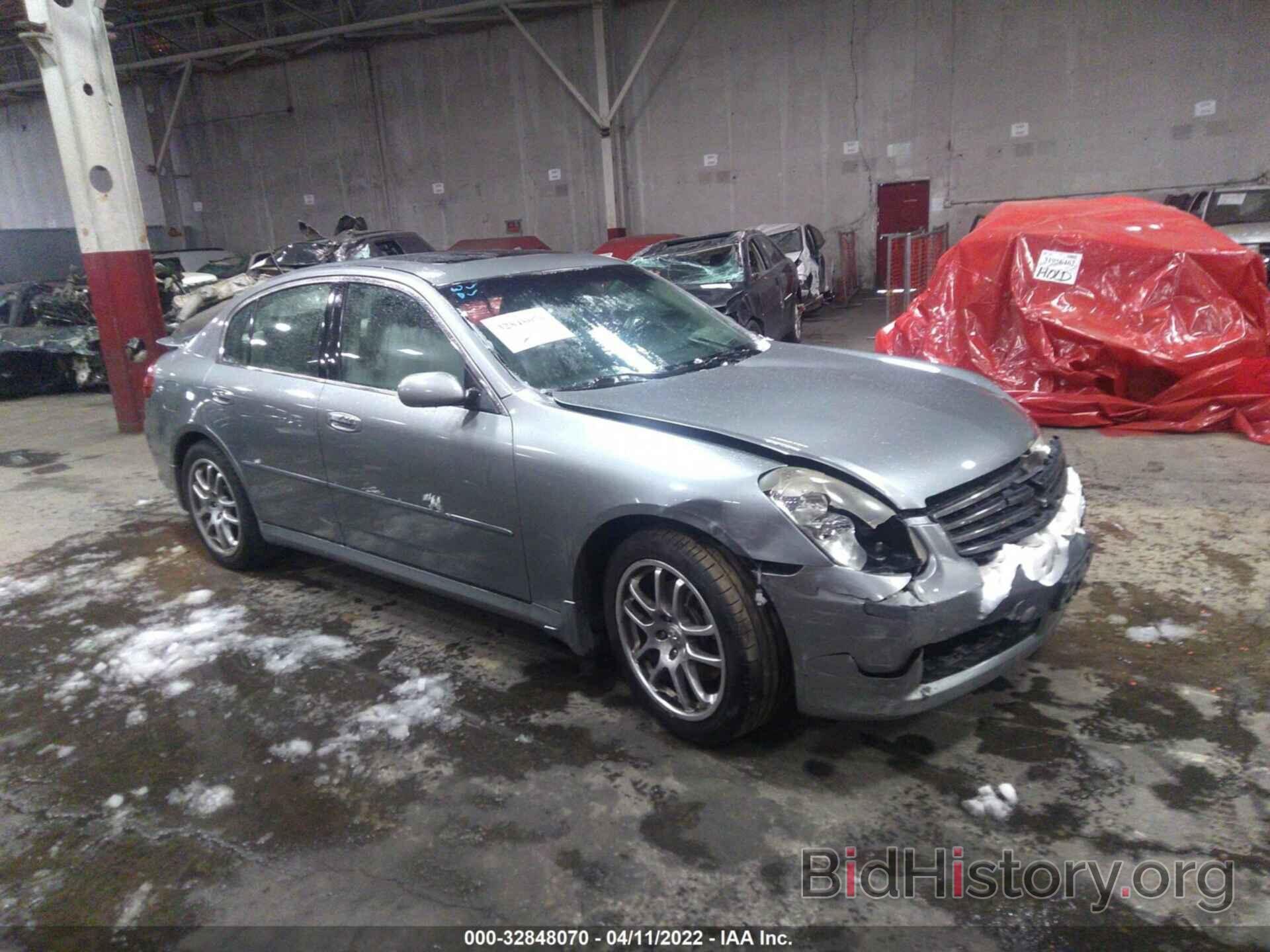 Photo JNKCV51E26M507049 - INFINITI G35 SEDAN 2006