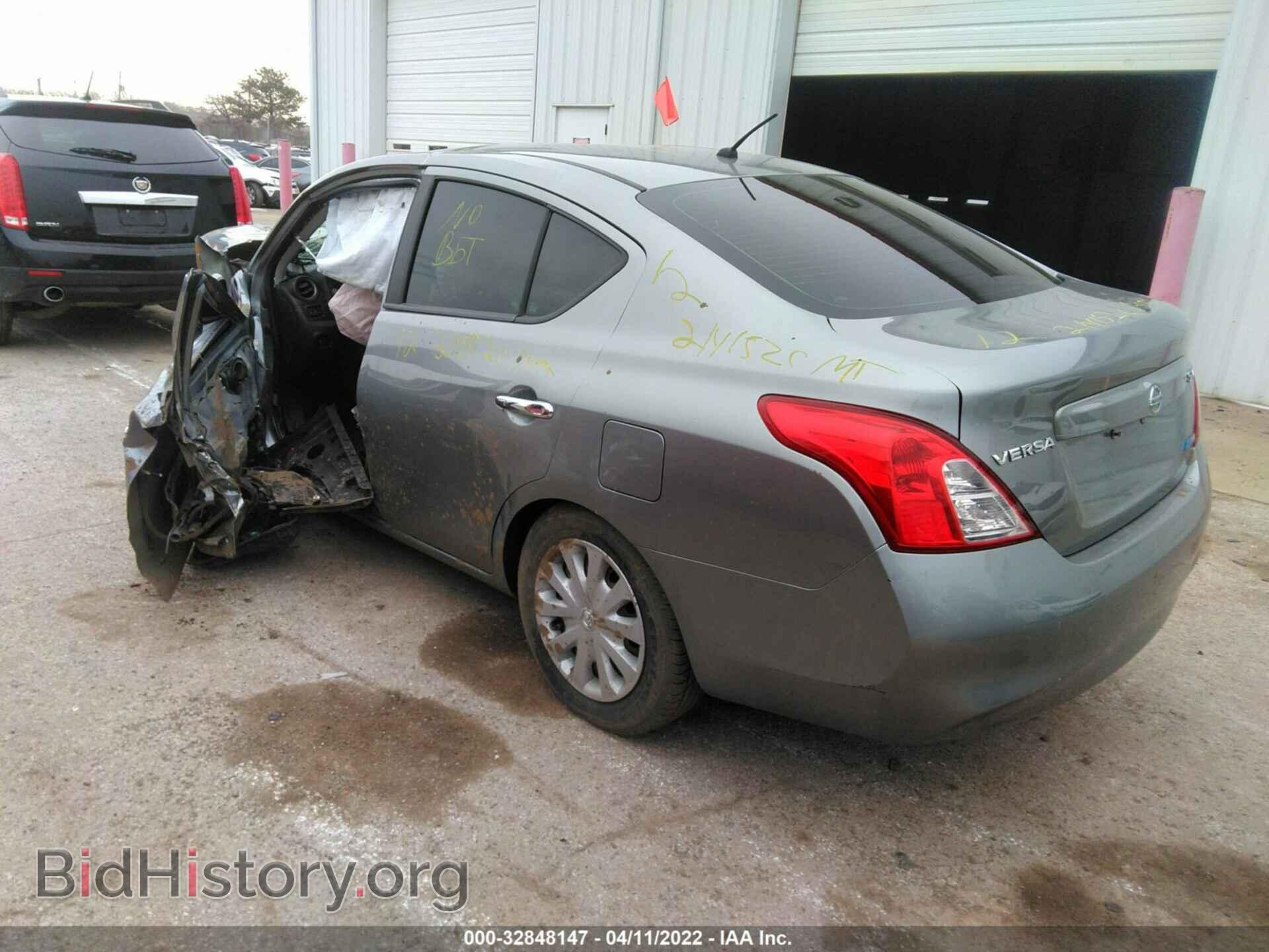 2012 NISSAN VERSA - VIN: 3N1CN7AP0CL813478 - Фото 3