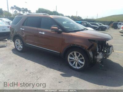2012 Ford EXPLORER Limited, коричневый — VIN 1FMHK7F81CGA63179, IAAI